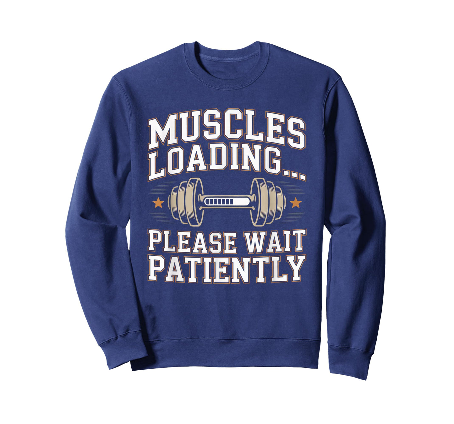 Muscles Loading Please Wait Fitness Funny Gym Workout Men T-Shirt