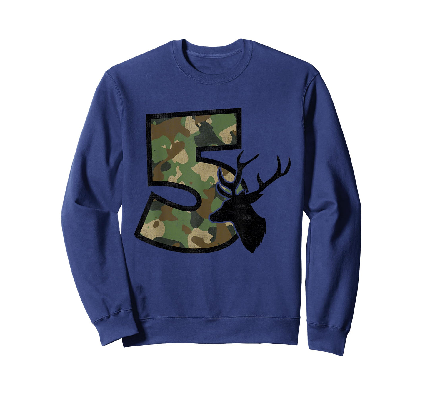 Country Boys Camo 5 Five Year Old Birthday Deer Hunter Theme T-Shirt