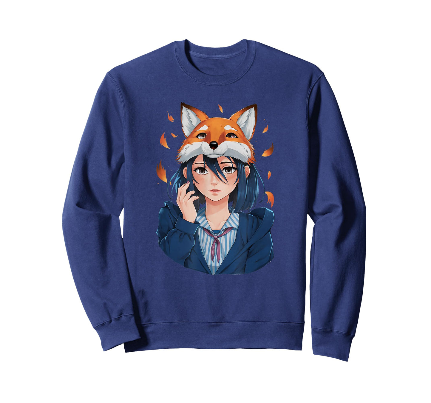 Anime Girl Therian Fox Mask T-Shirt