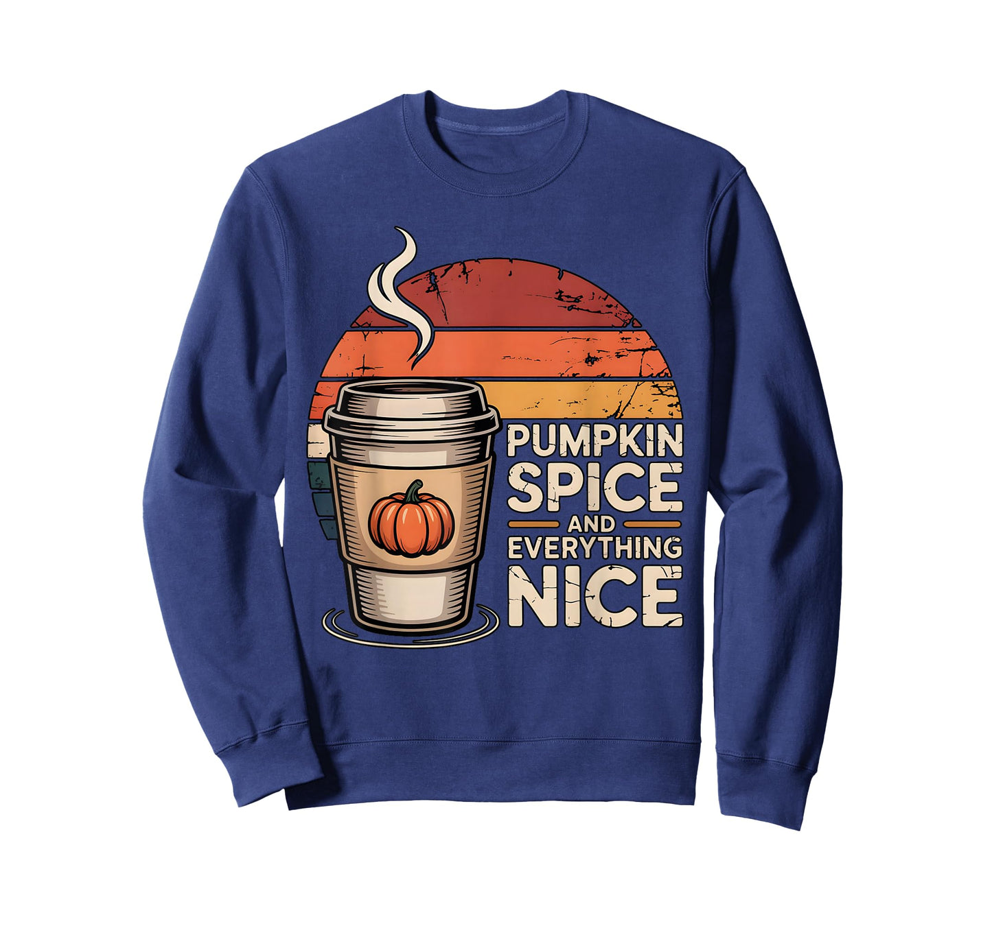 Pumpkin Spice and Everything Nice Autumn Coffee Vibe T-Shirt