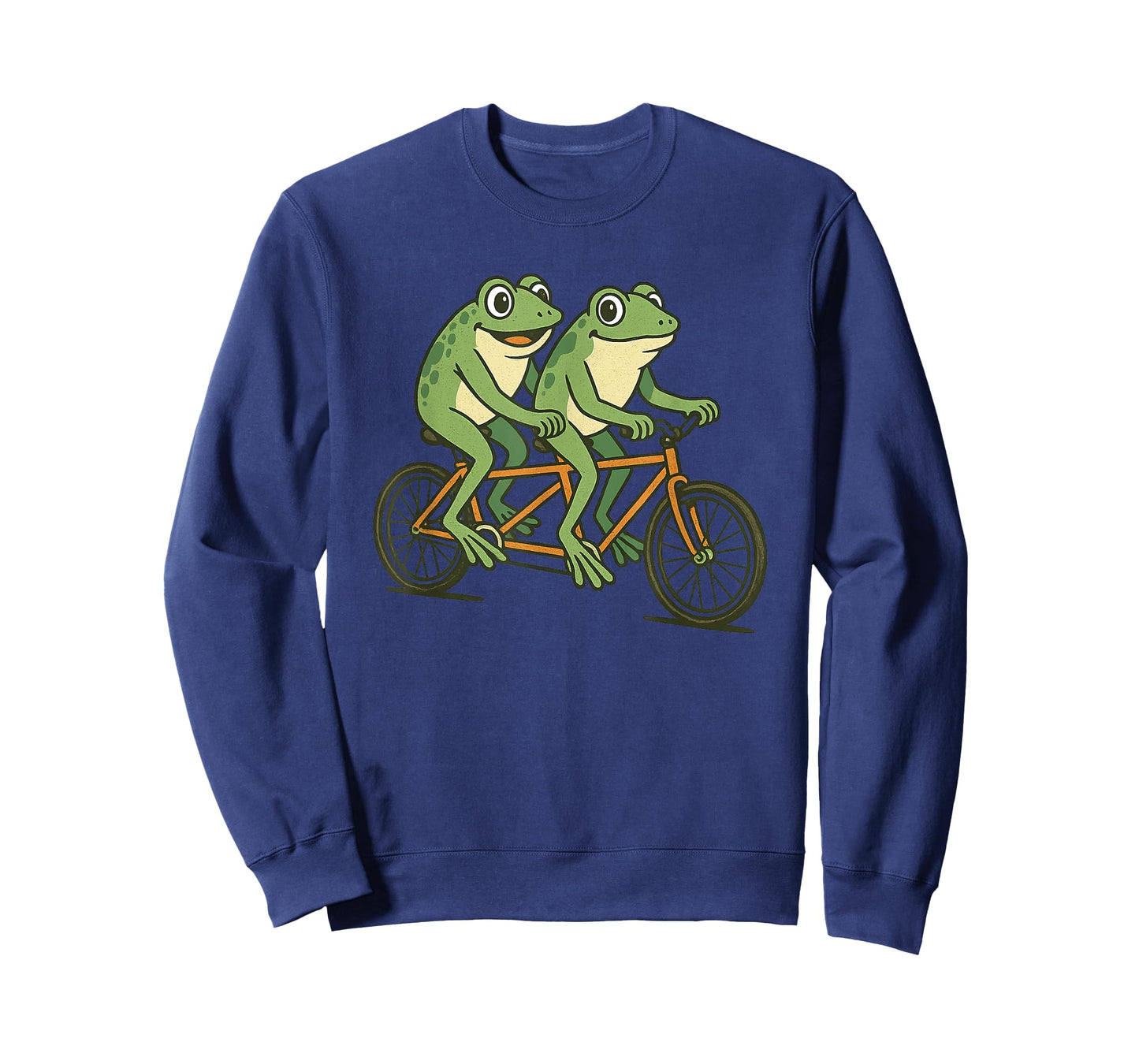 Pretty Frogs with Tandem Bike for Summer and Bicycle Lovers T-Shirt