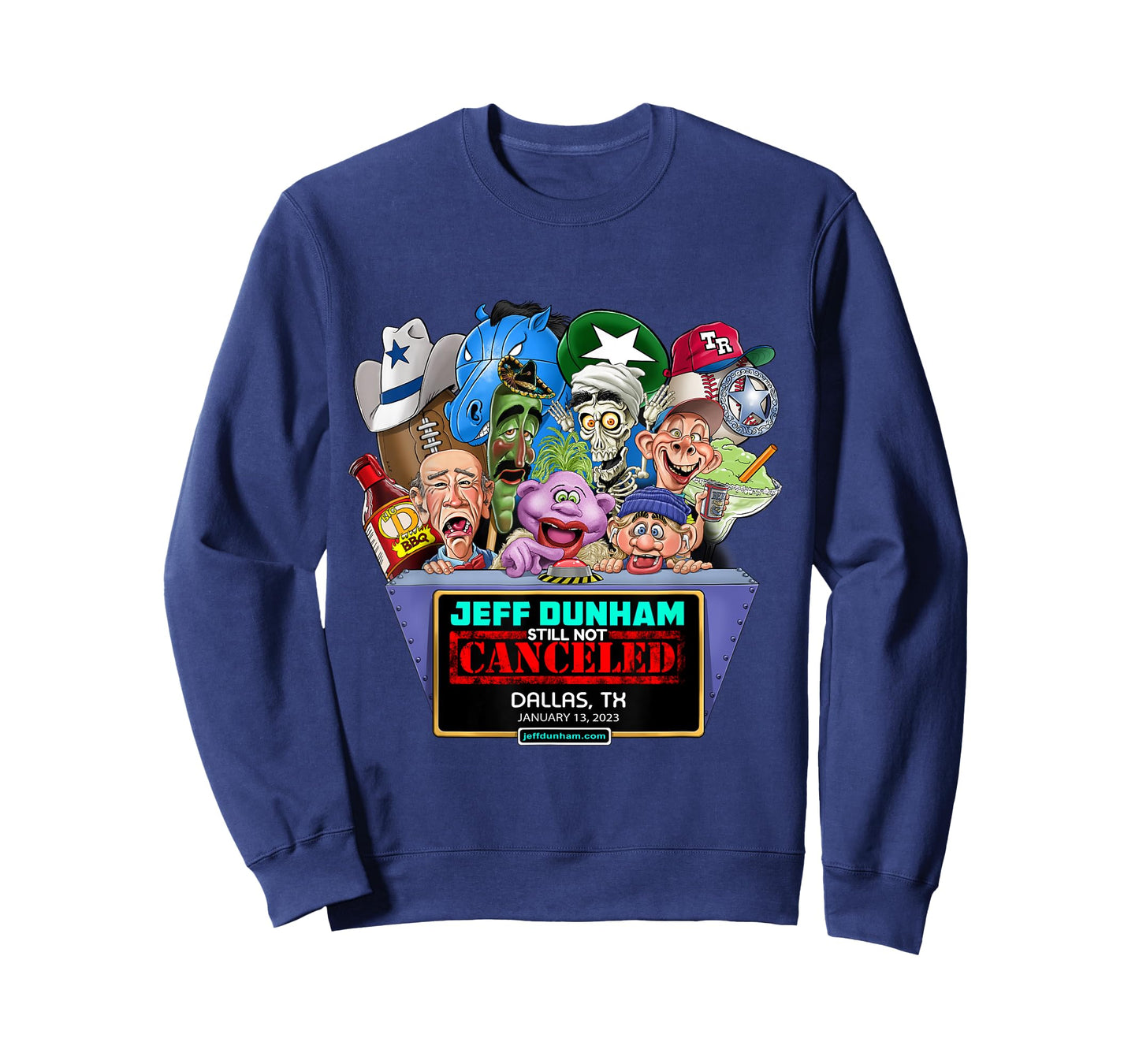 Jeff Dunham Dallas, TX (2023) T-Shirt