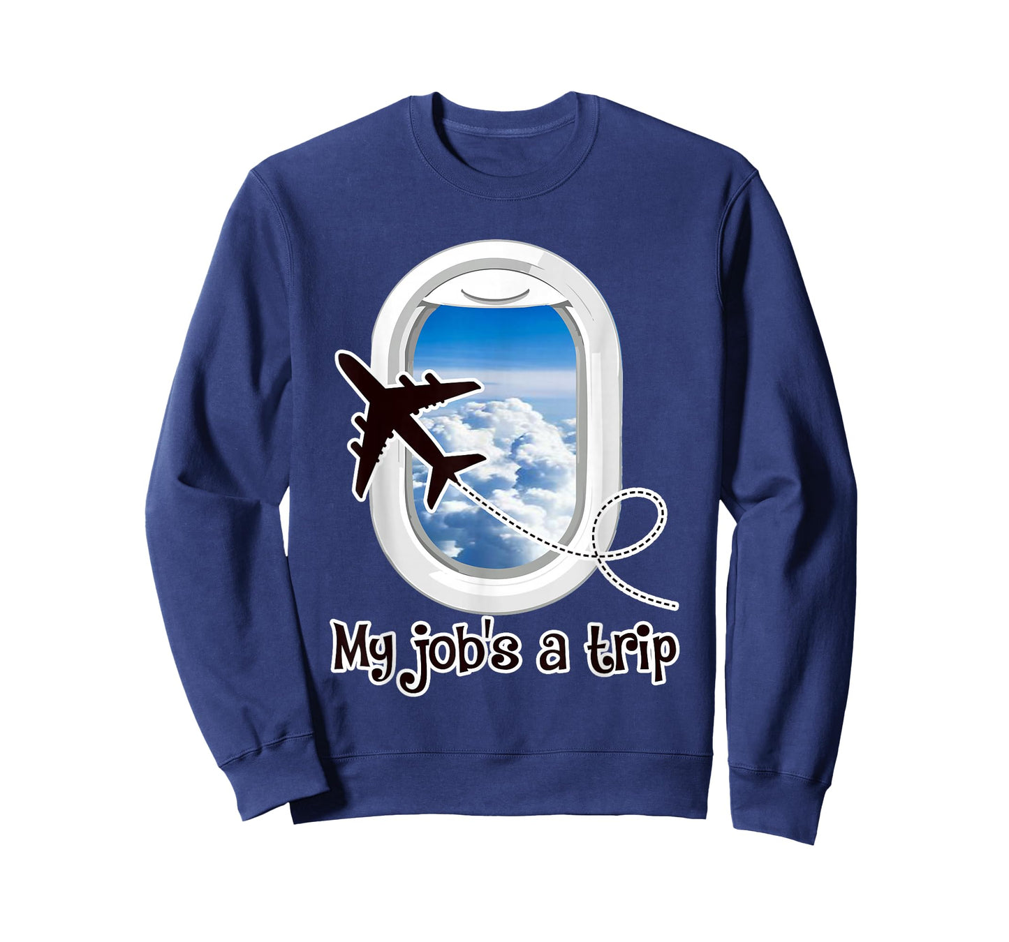Funny Stewardess Flight Attendant Airplane Airline Pilot T-Shirt