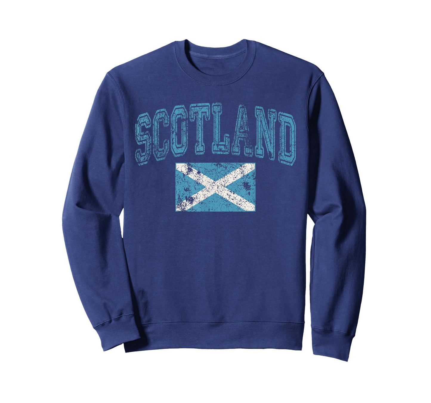 Vintage Retro Faded Scotland Flag Scottish Pride T-Shirt