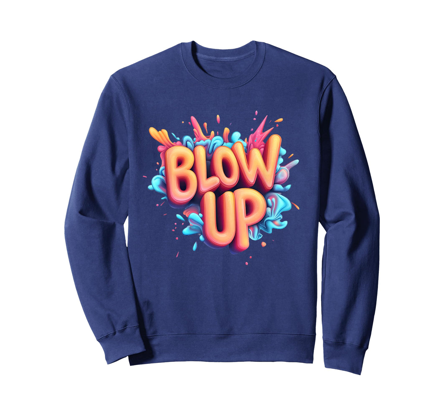 Colorful Blow Up Speech T-Shirt