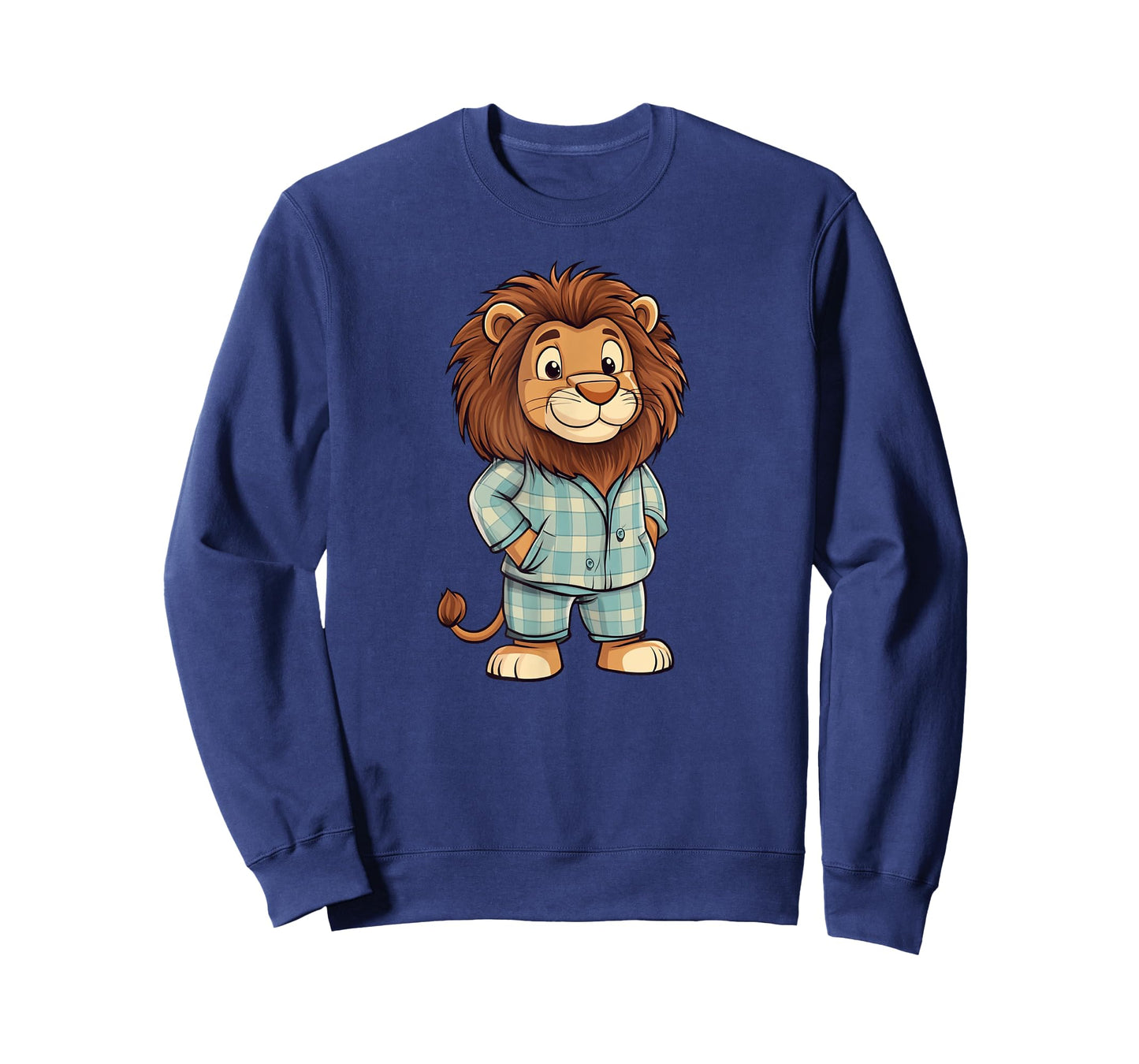 Roaring Giggles: Lion in Pajama Costume for Sleepy Lovers T-Shirt