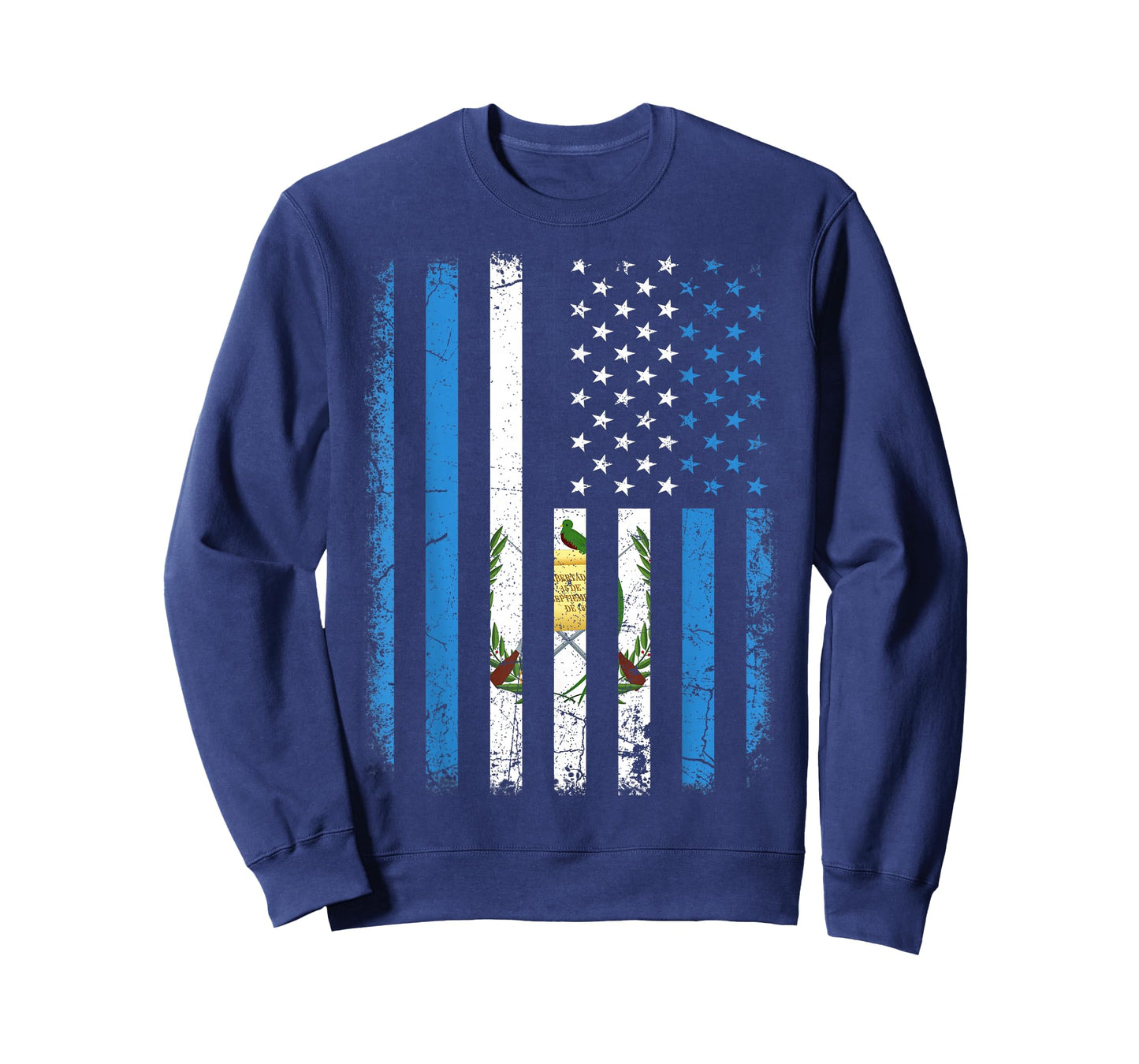 Guatemalan American Flag Guatemalan Roots Guatemala America T-Shirt