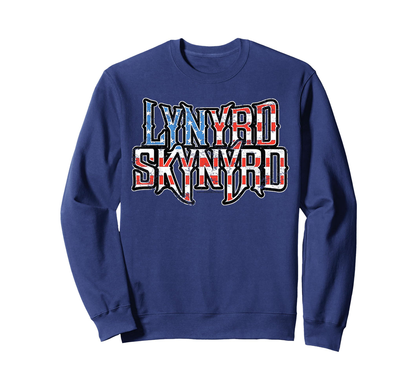 Lynyrd Skynyrd Flag Logo USA Stars Stripes Southern Gifts T-Shirt