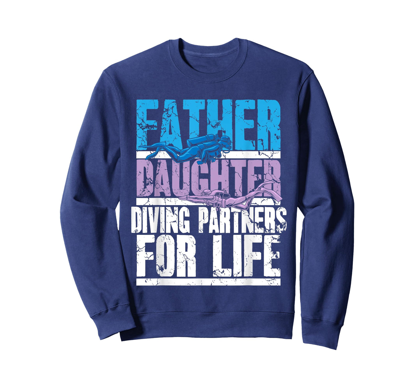 Scuba Diving Dad and Daughter Diving Partners for Life T-Shirt