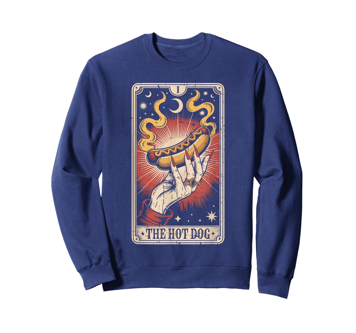 Hot Dog Tarot Card Hot Dog Wiener Lover T-Shirt