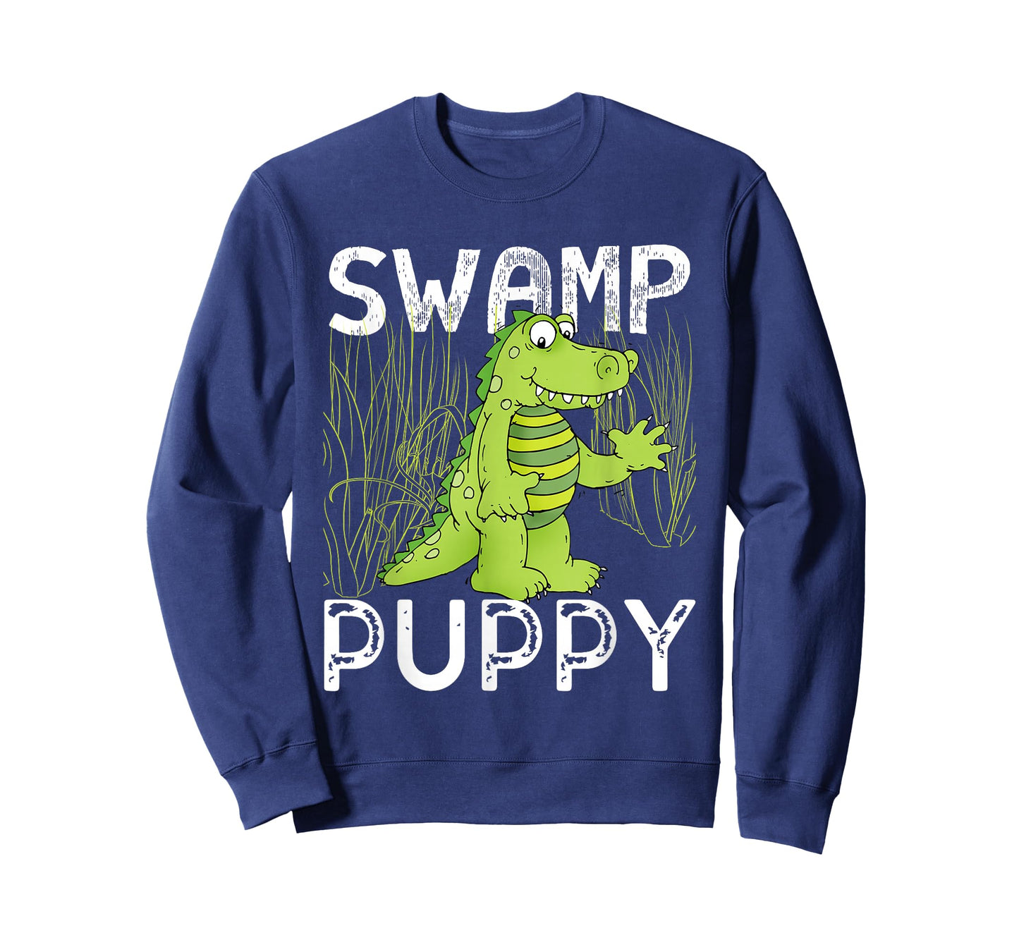 Quirky Swamp-Themed Alligator Everglades Swamp Puppies T-Shirt