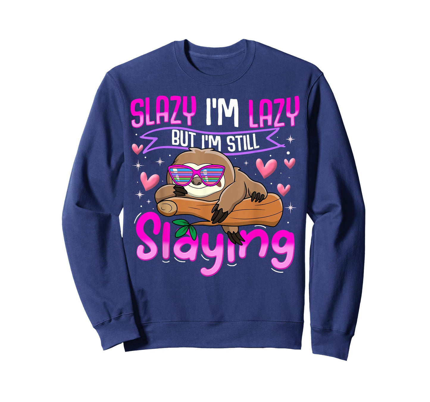 Tween Girl Shirt Funny Animal Sloth Trendy Slazy Gift T-Shirt
