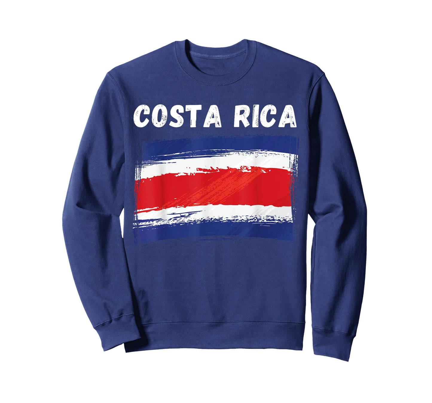 Costa Rica Flag Holiday Vintage Grunge Costa Rican Flag T-Shirt