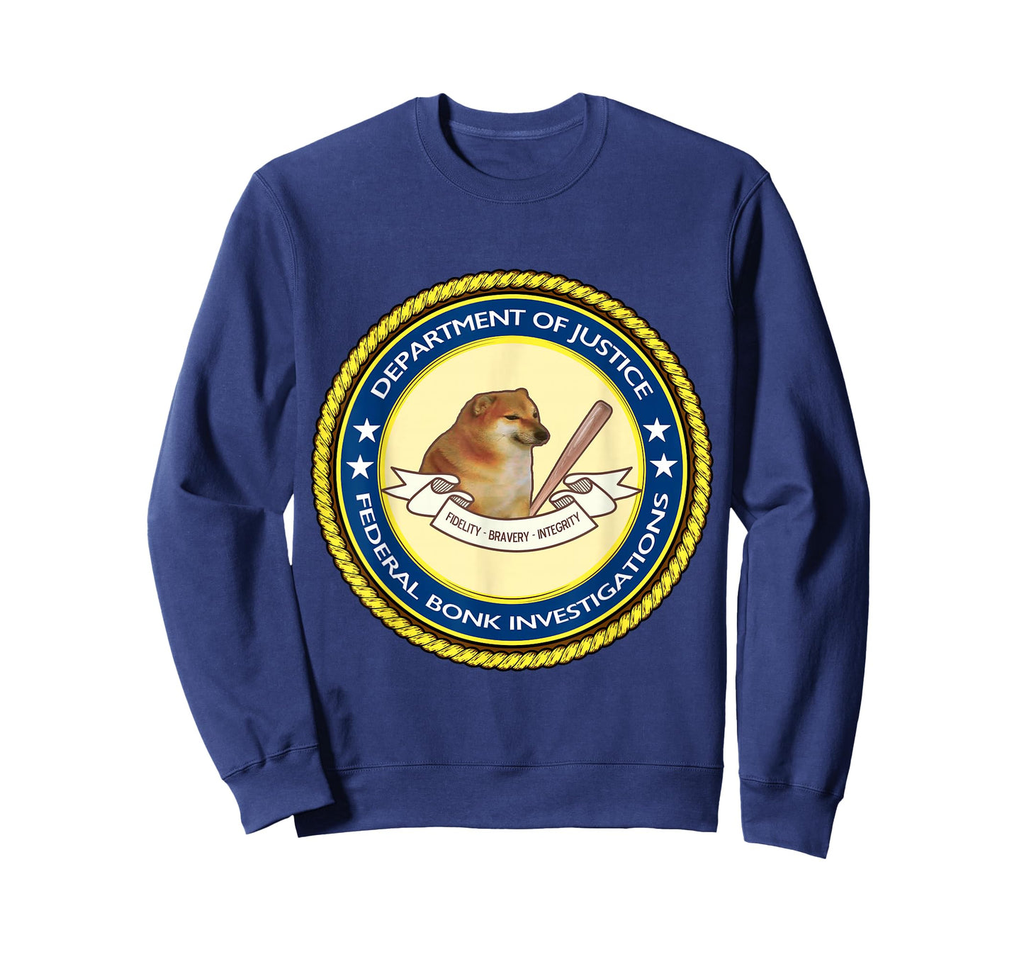Federal Bonk Investigations - Cheems Doge Meme T-Shirt