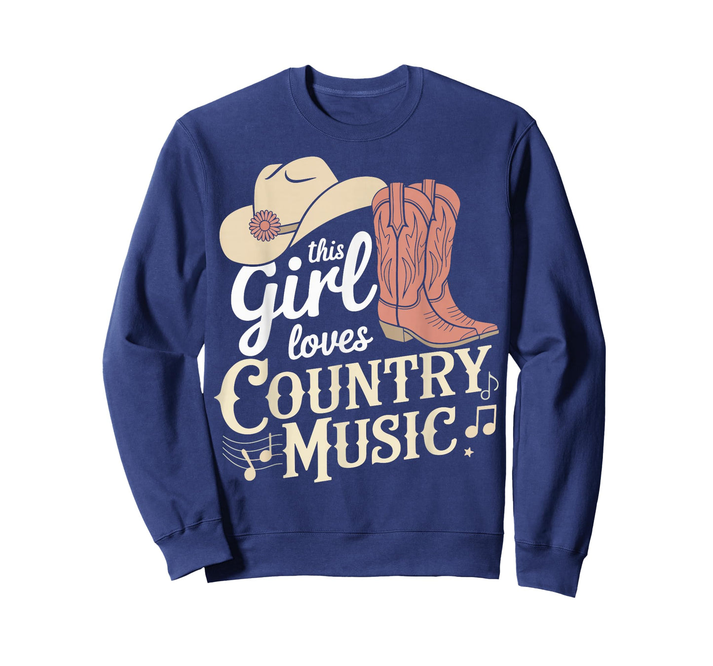 This Girl Loves Country Music T-Shirt