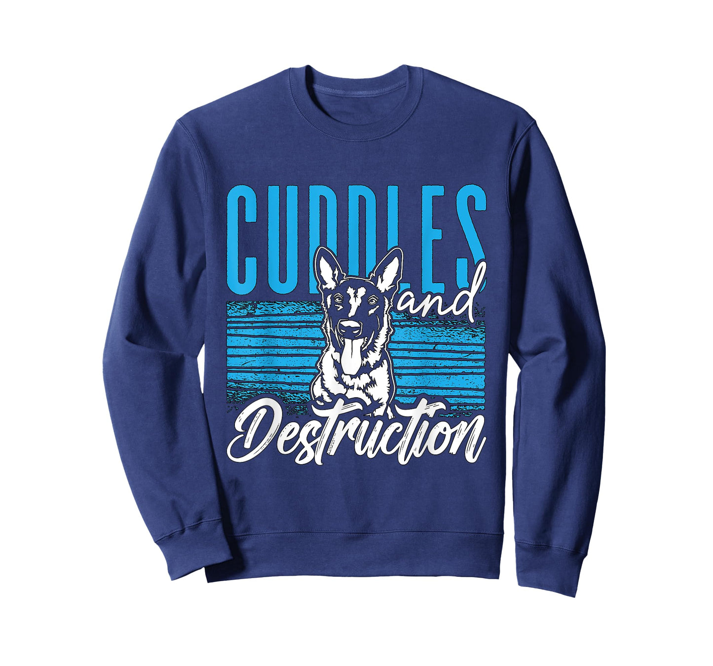 Cuddles And Destruction Malinois Dog Lover Belgian Malinois T-Shirt for Men Women