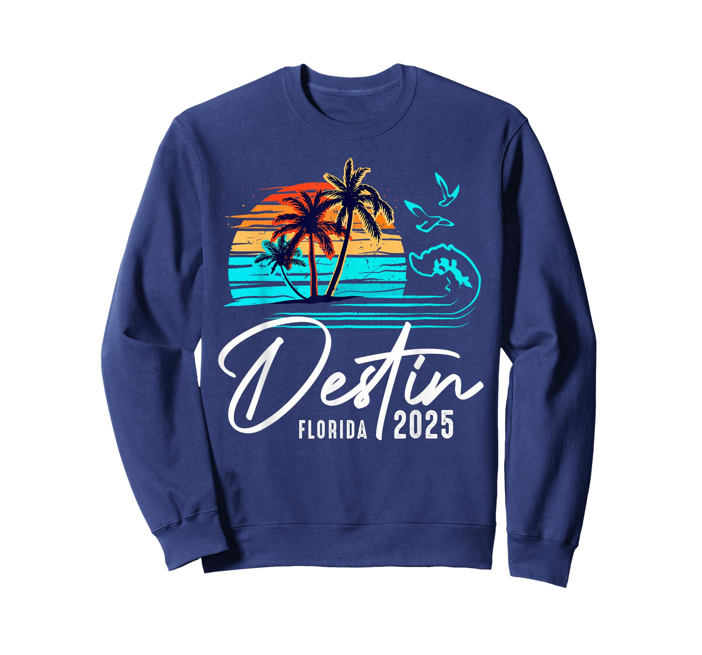 Destin Florida 2025 Vacation Souvenir Matching Family Group T-Shirt