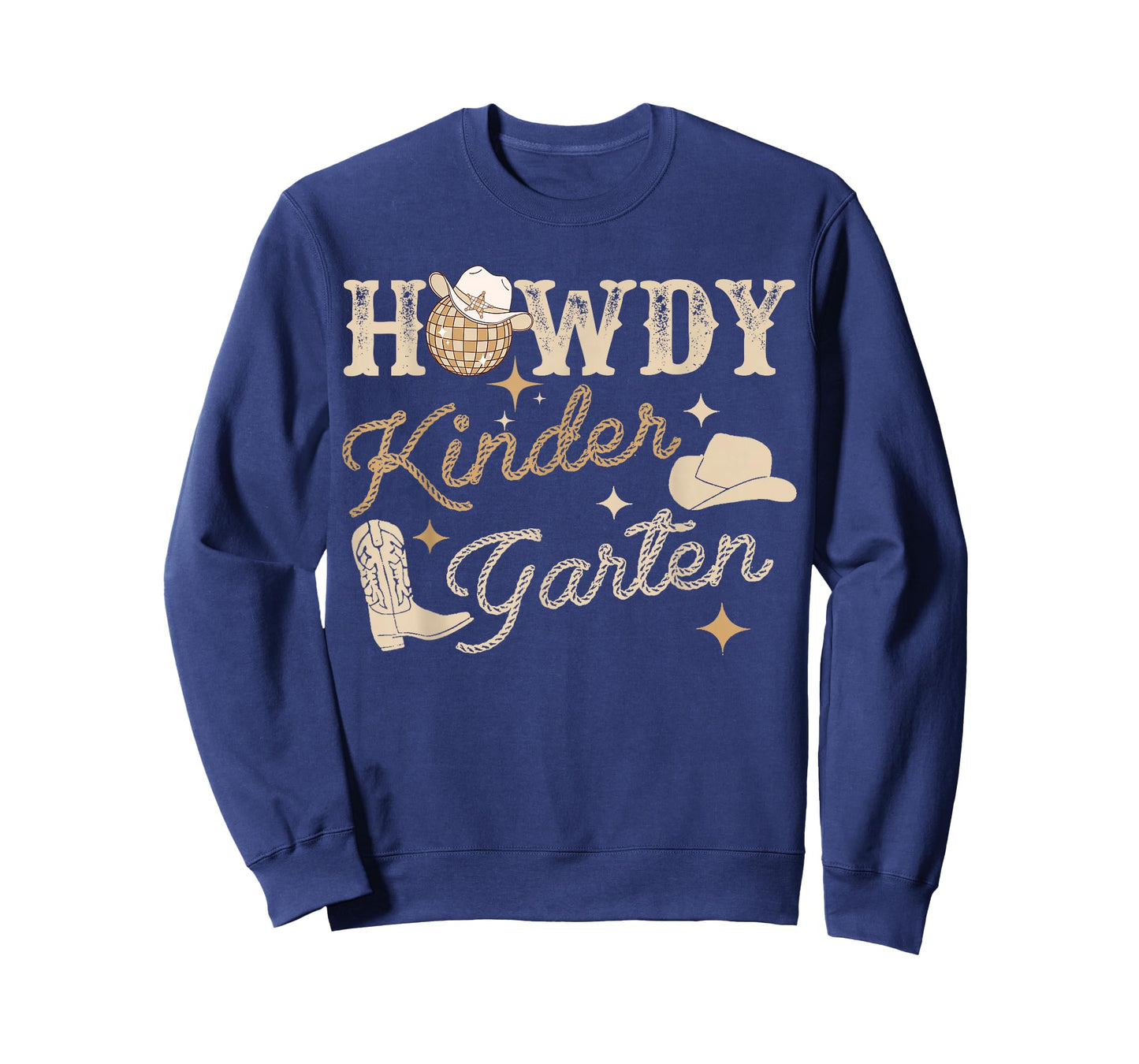 Howdy Kindergarten Teacher Rodeo Country Western Cowgirl T-Shirt, Small, Grey