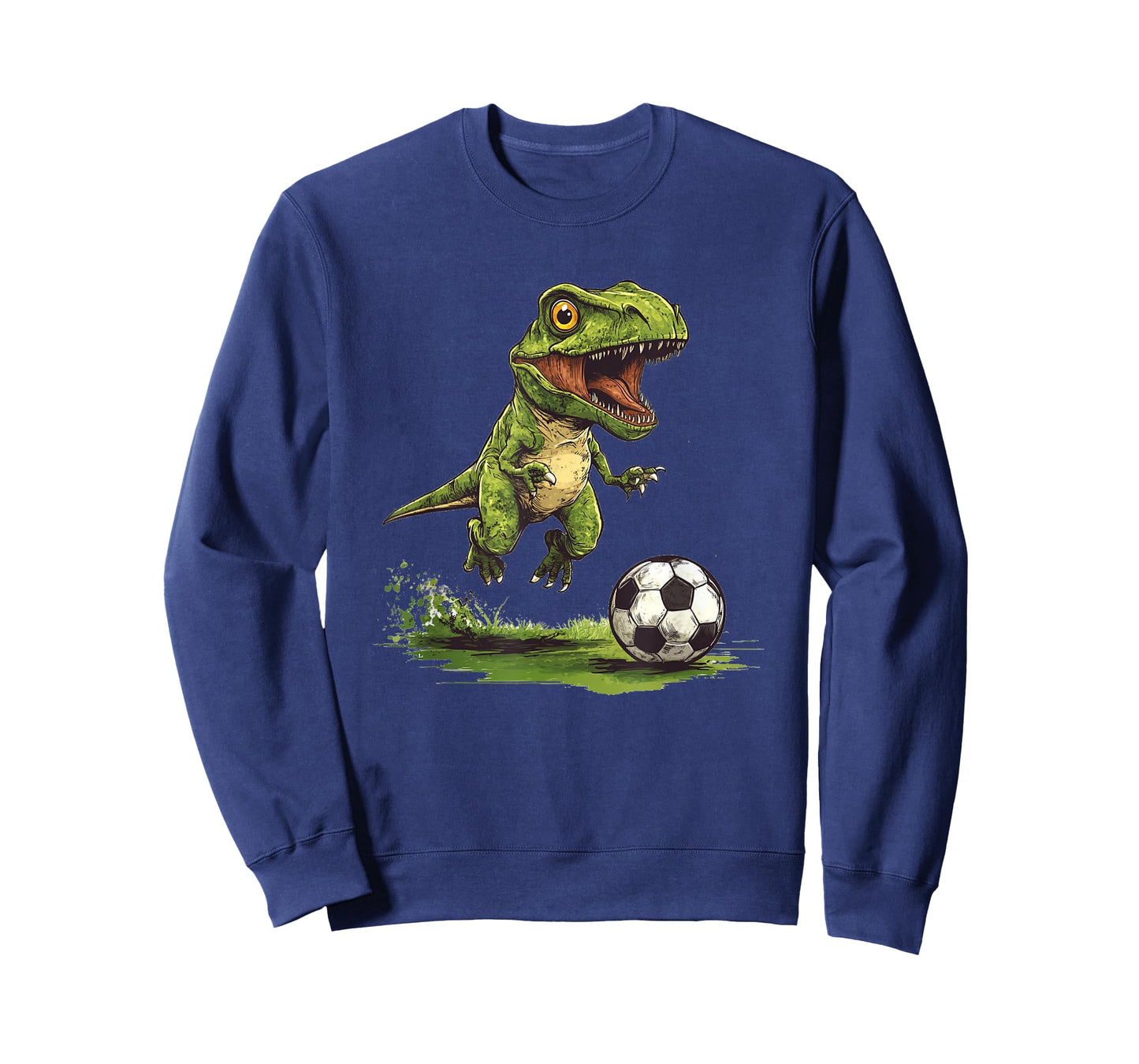 Funny Soccer with Jurassic Dinosaur Outfit T-Shirt