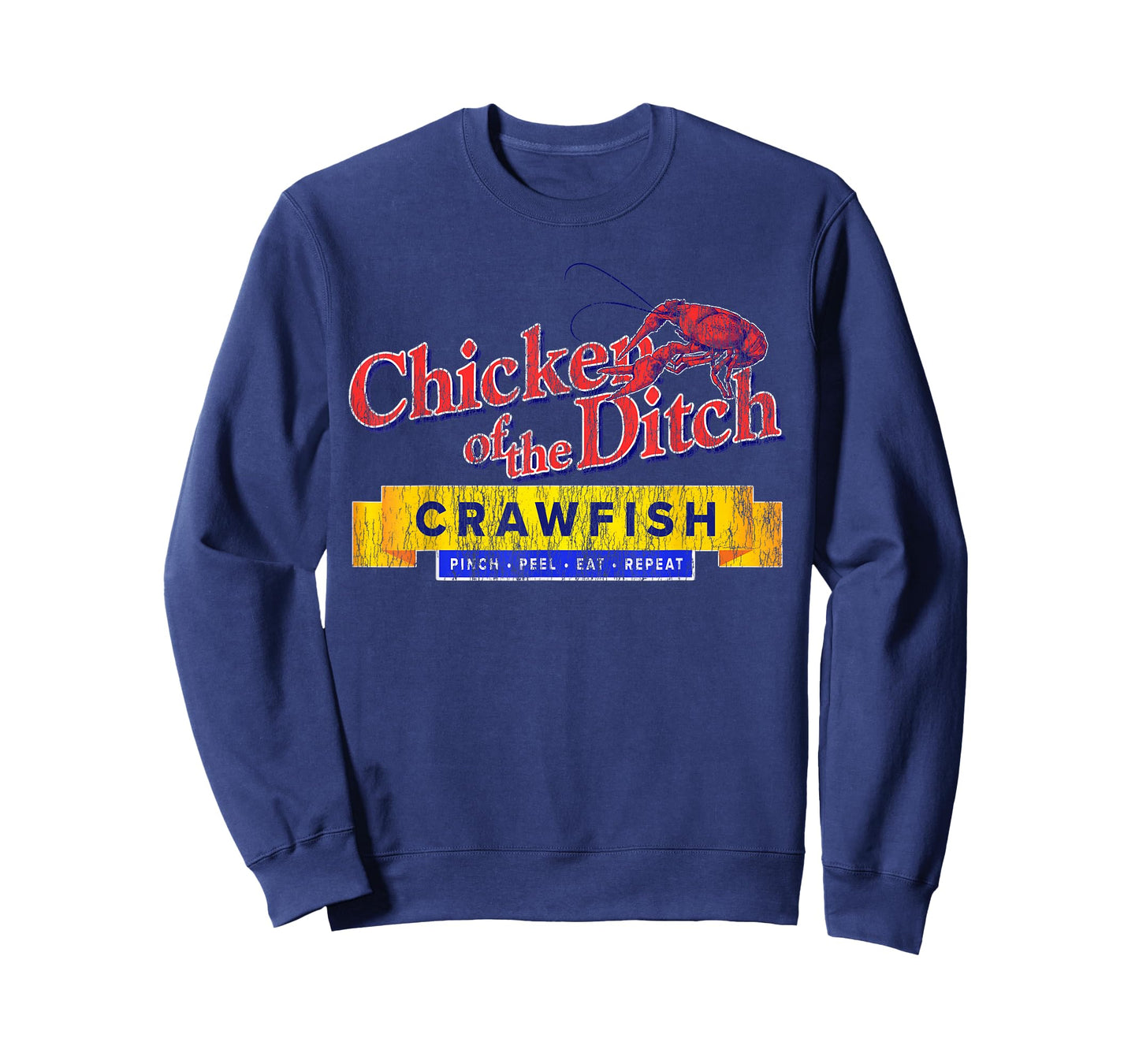 Chicken of The Ditch Crawfish T Shirt Crawfish Boil Shirt T-Shirt