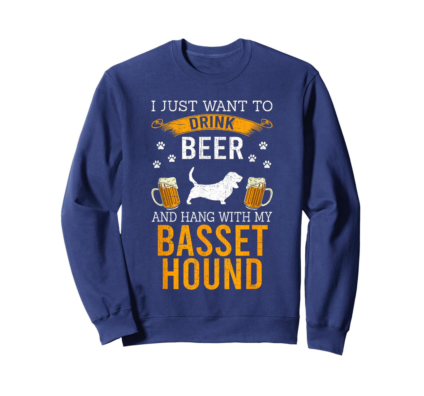 I Just Want To Drink Beer & Hang With My Basset Hound T-Shirt