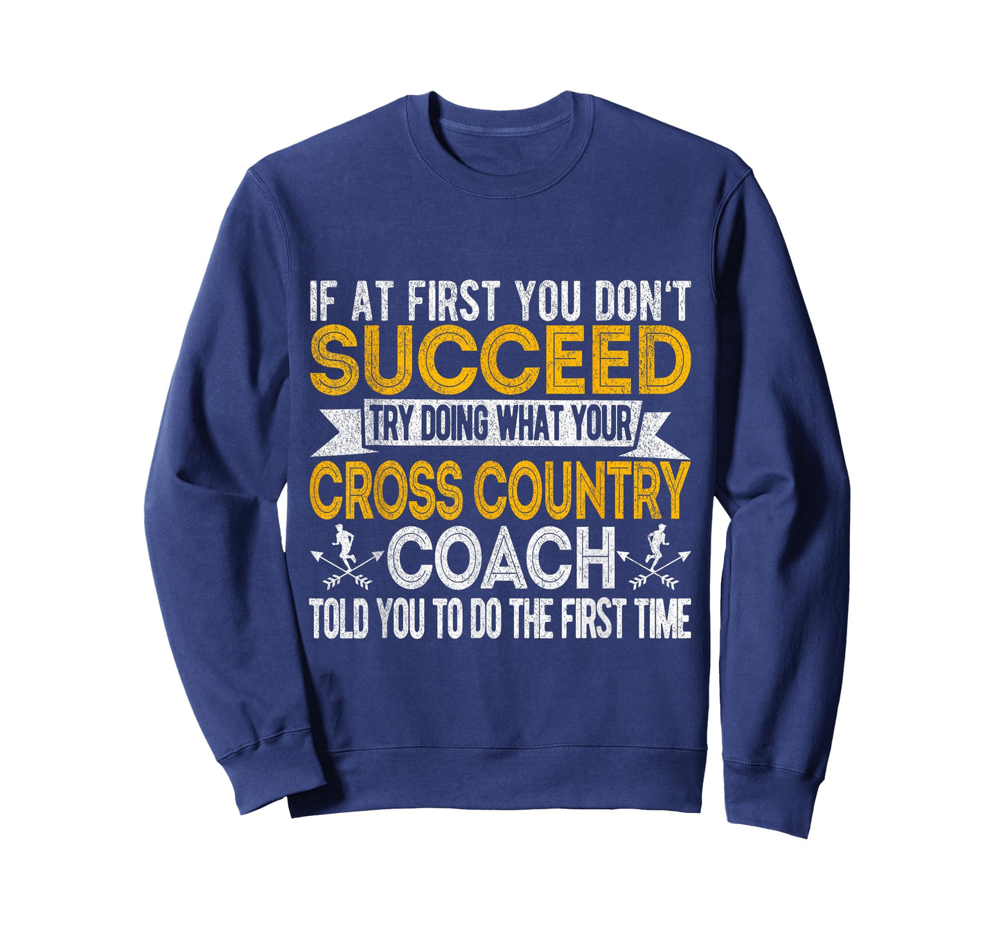 Funny Cross Country Coach Cross Country Running Runner Retro T-Shirt