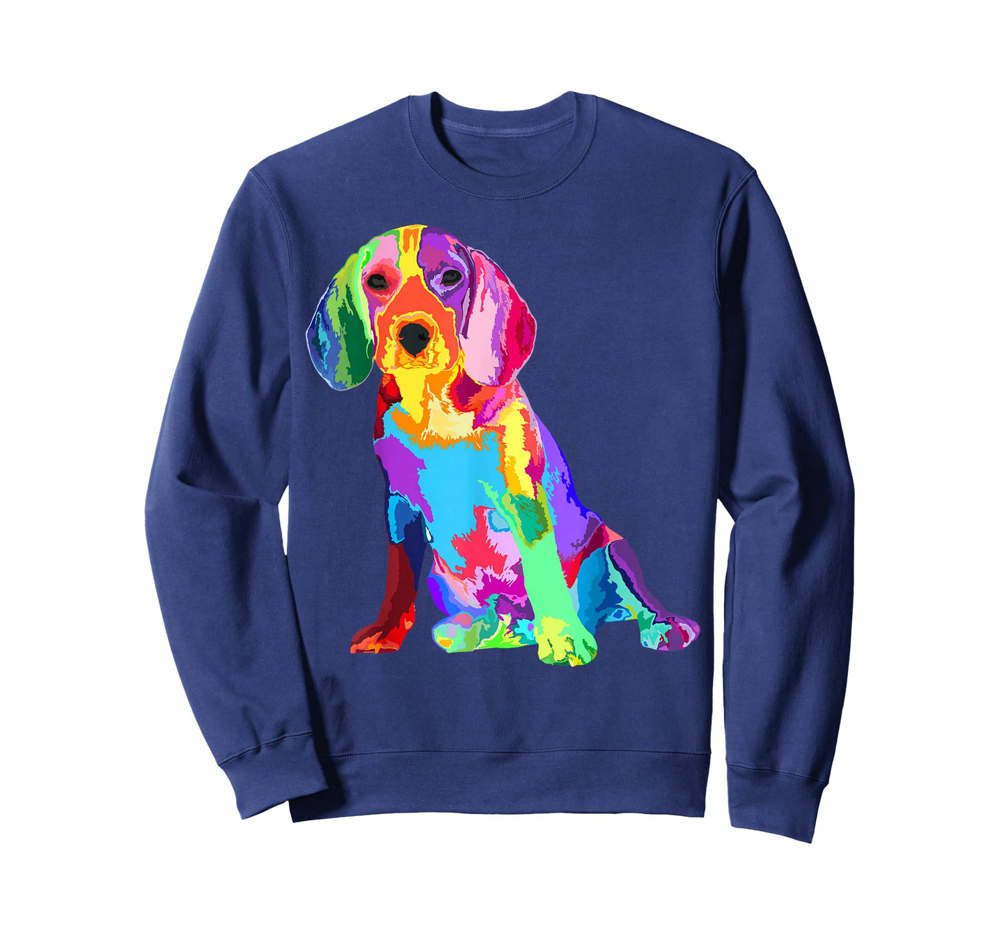 Dog Lover Gifts for Women's Beagle Colorful Beagle Men's T-Shirt