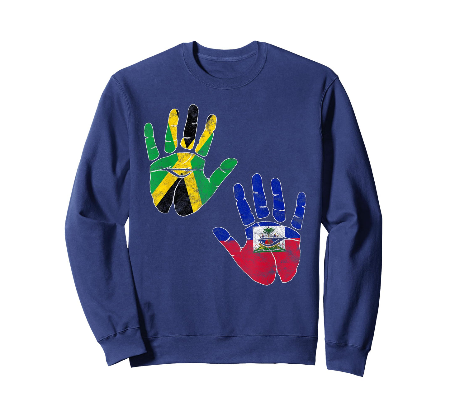 Haiti Haitian America Jamaica Caribbean Combo Mixed Kids T-Shirt