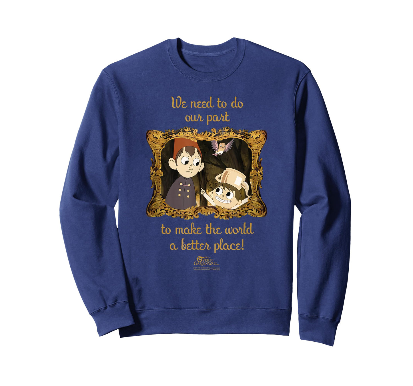 Over The Garden Wall Make The World a Better Place Cartoon T-Shirt