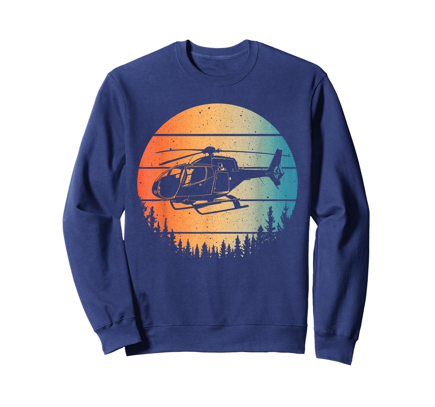 Cute Helicopter Art For Men Women Aviator Helicopter Pilot T-Shirt