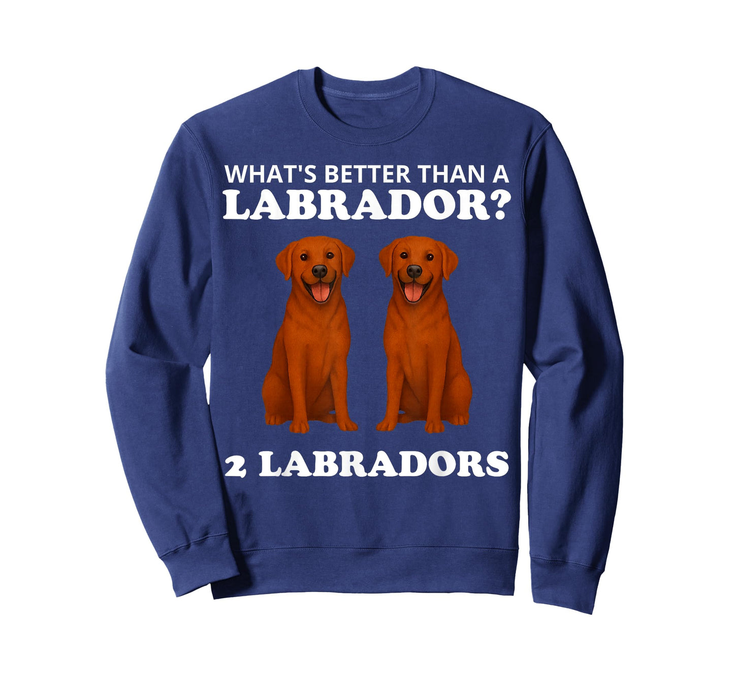 Two Fox Red Labradors Funny Dog Labrador T-Shirt