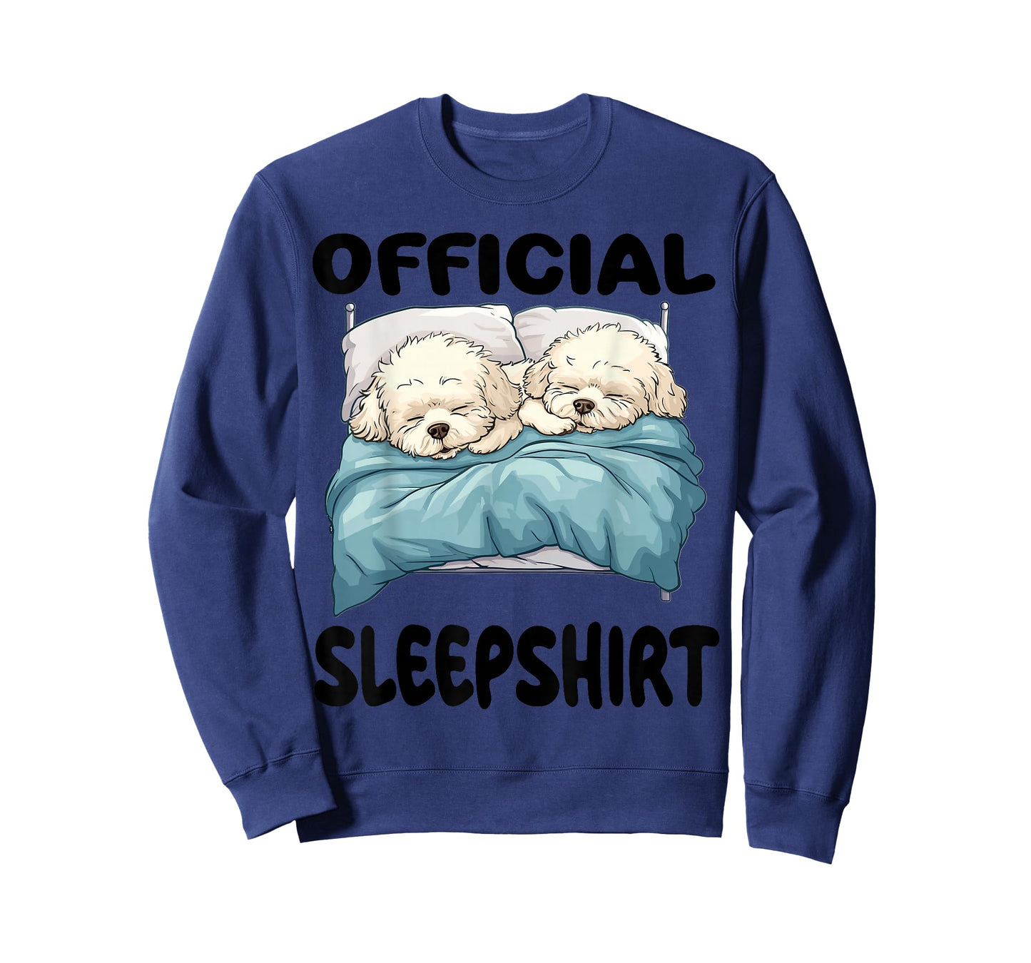 Bichon Frise Dog Official Sleepshirt Pajamas Nightgown T-Shirt