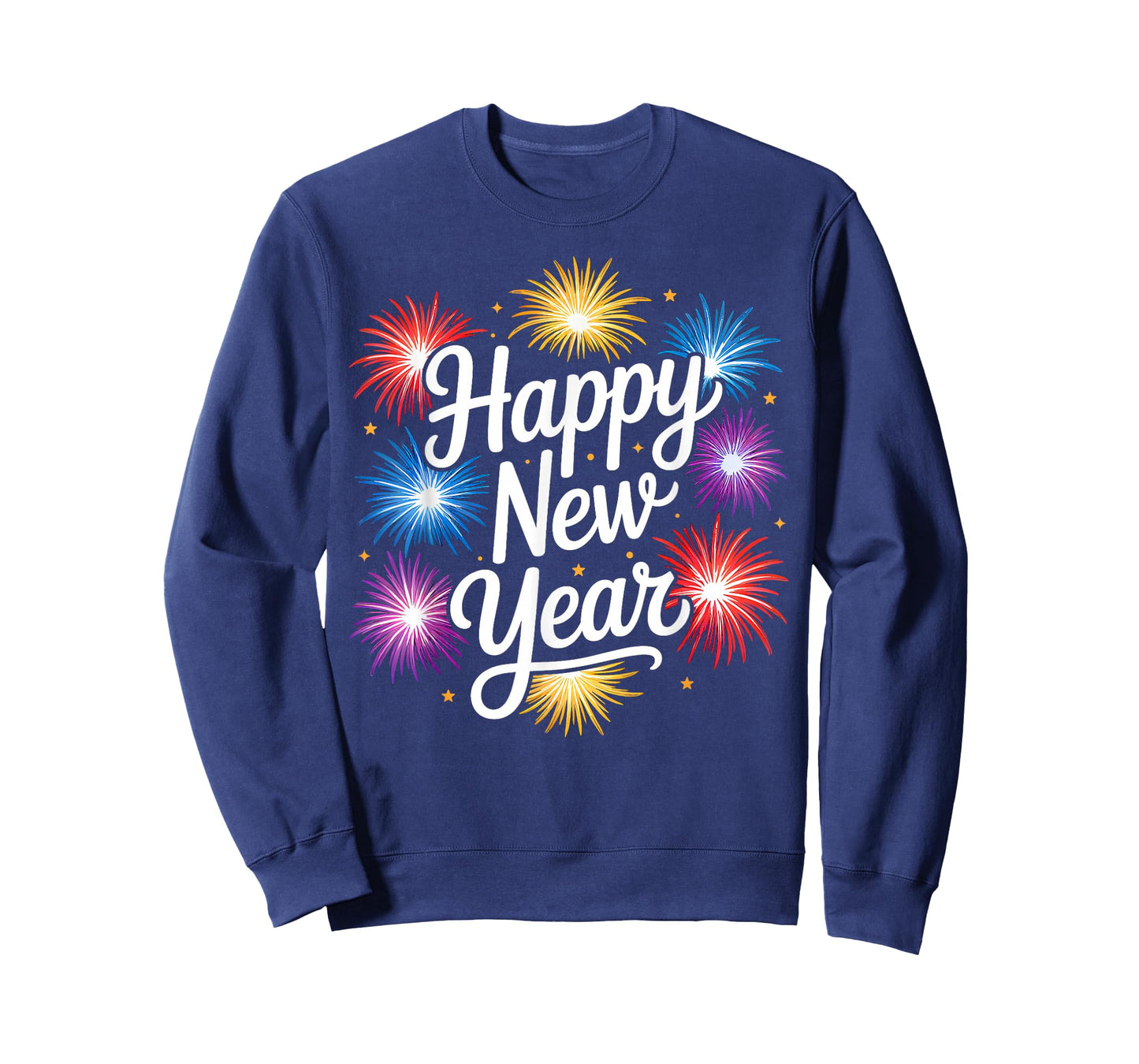 Happy New Year Party Family Matching New Years Eve Fireworks T-Shirt