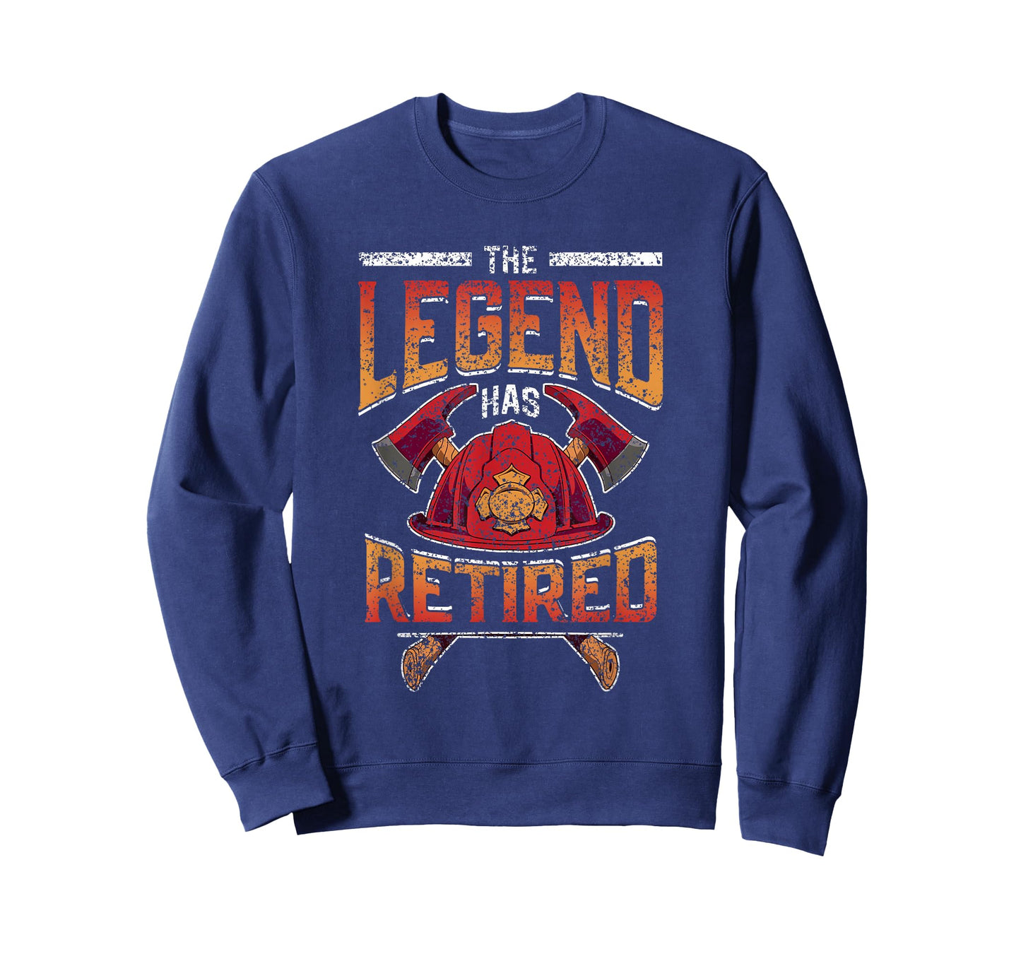 The Legend Has Retired Firefighter Fire Fighter Retirement T-Shirt