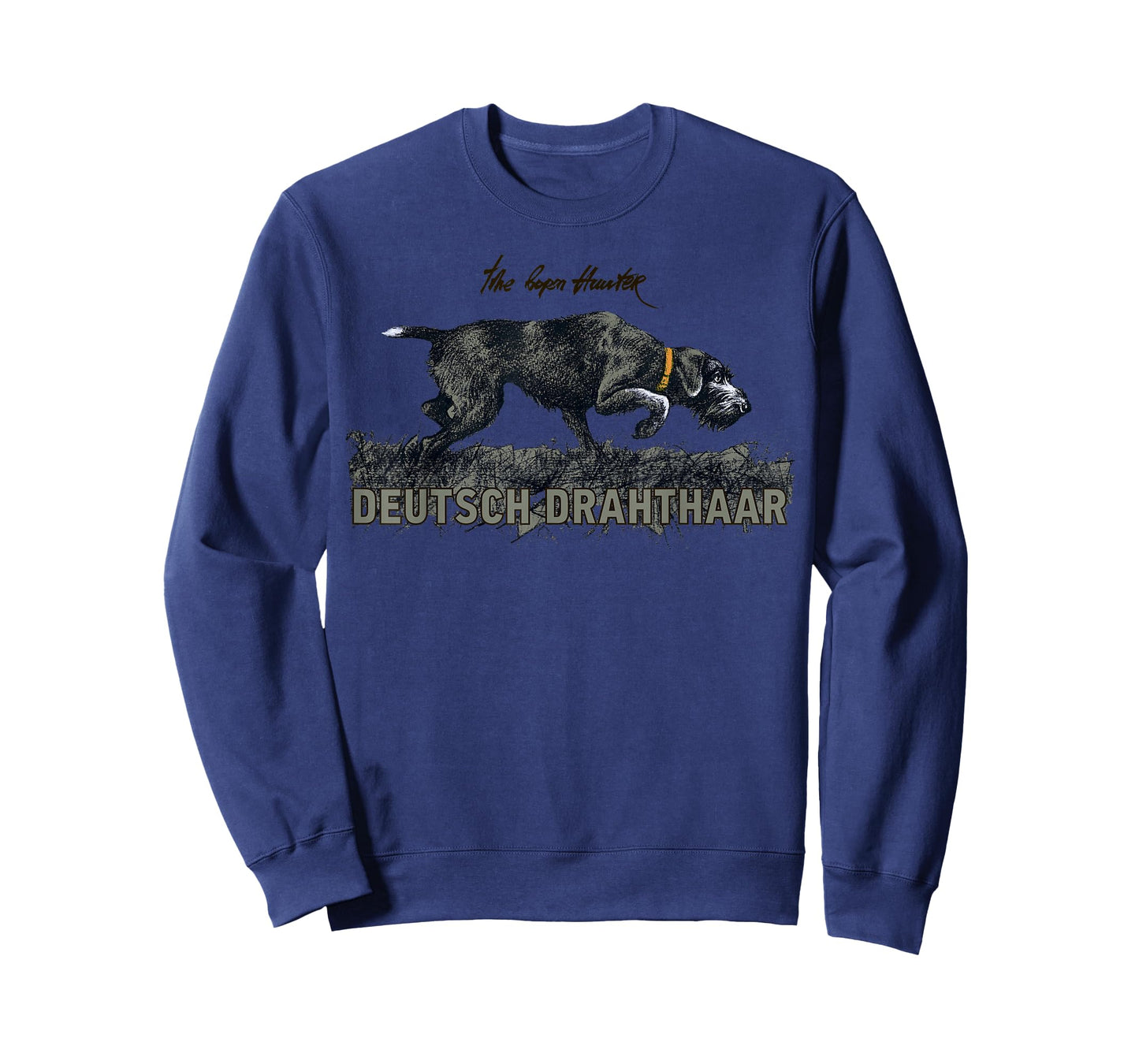 T shirt Deutsch Drahthaar. The born Hunter. T-Shirt