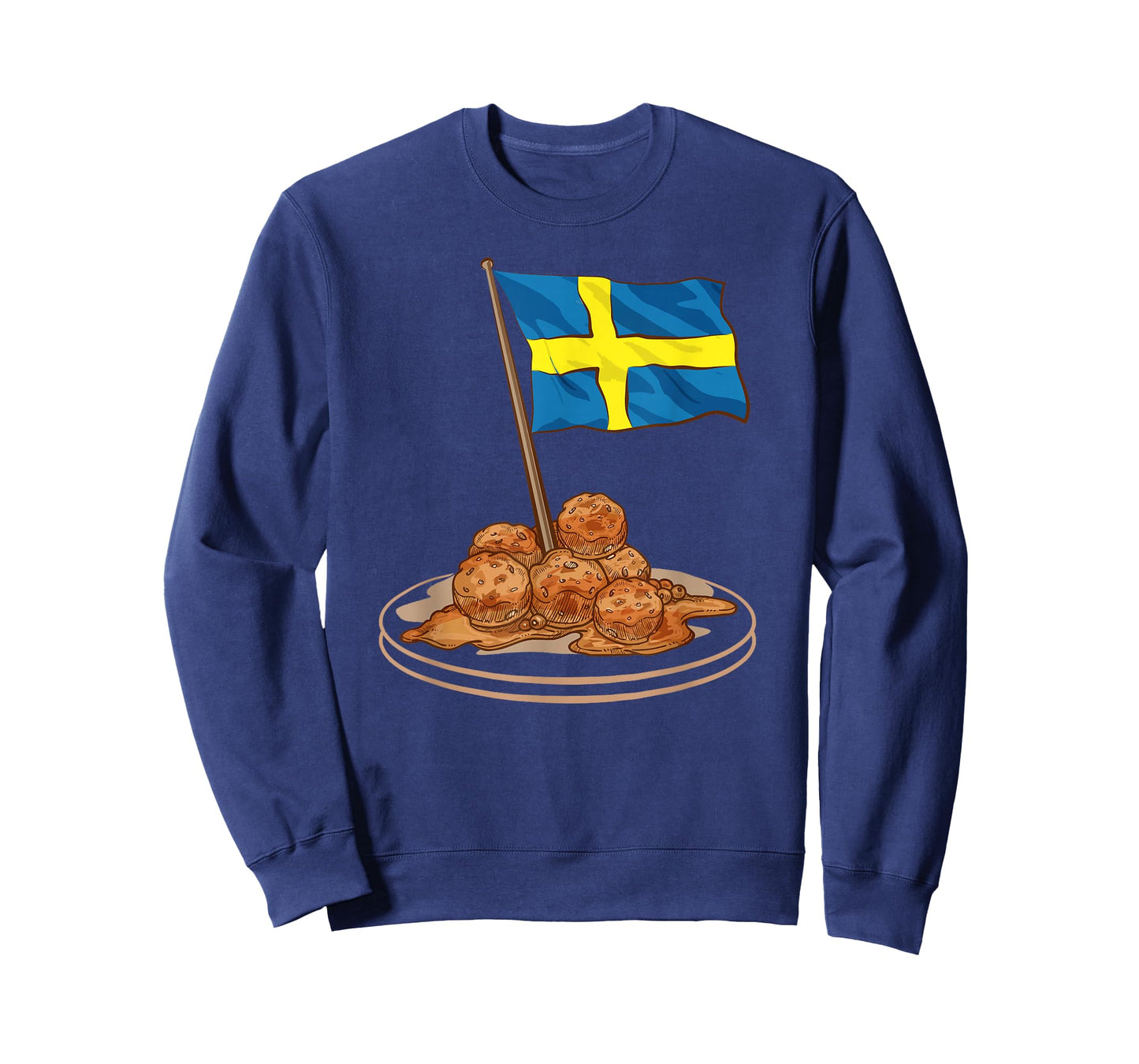 Swedish Meatballs Sweden Europe Travel T-Shirt