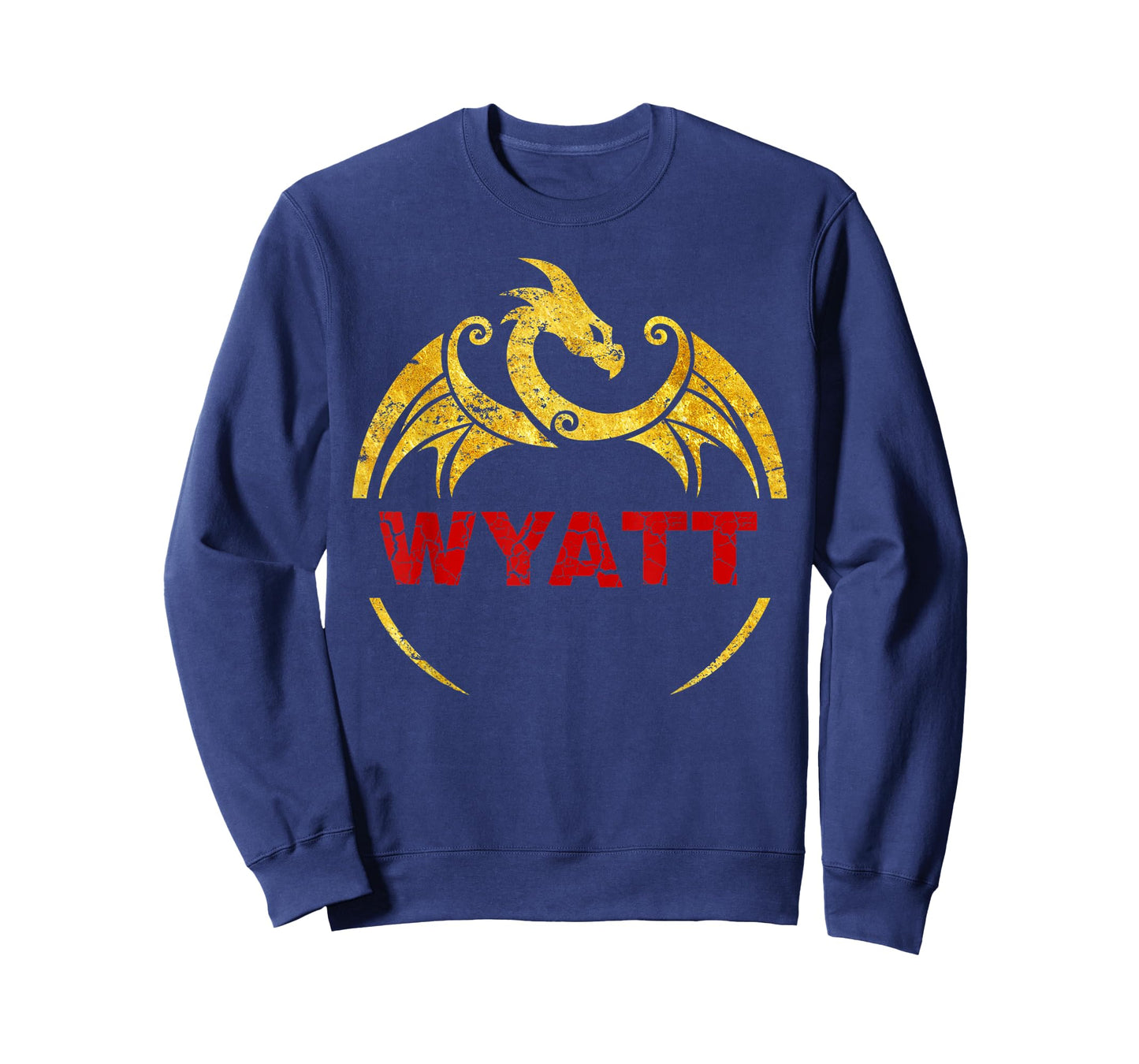 Wyatt Name Shirt Dragon Personalized Birthday Gift