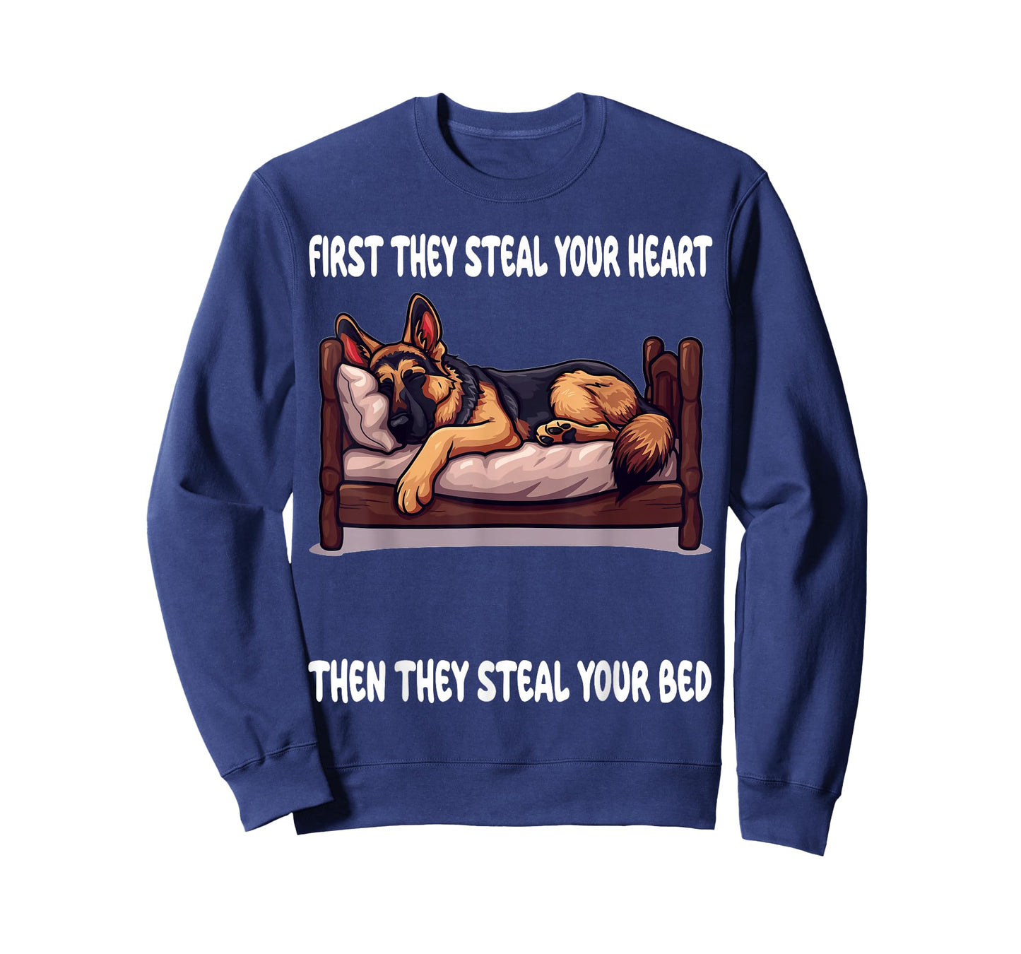 German Shepherd Sleeping Pajamas Nightgown T-Shirt