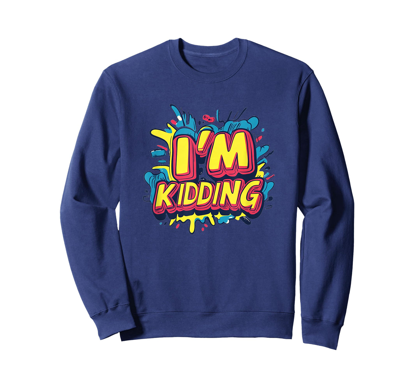 Vibrant I'm Kidding Costume for Boys and Girls T-Shirt