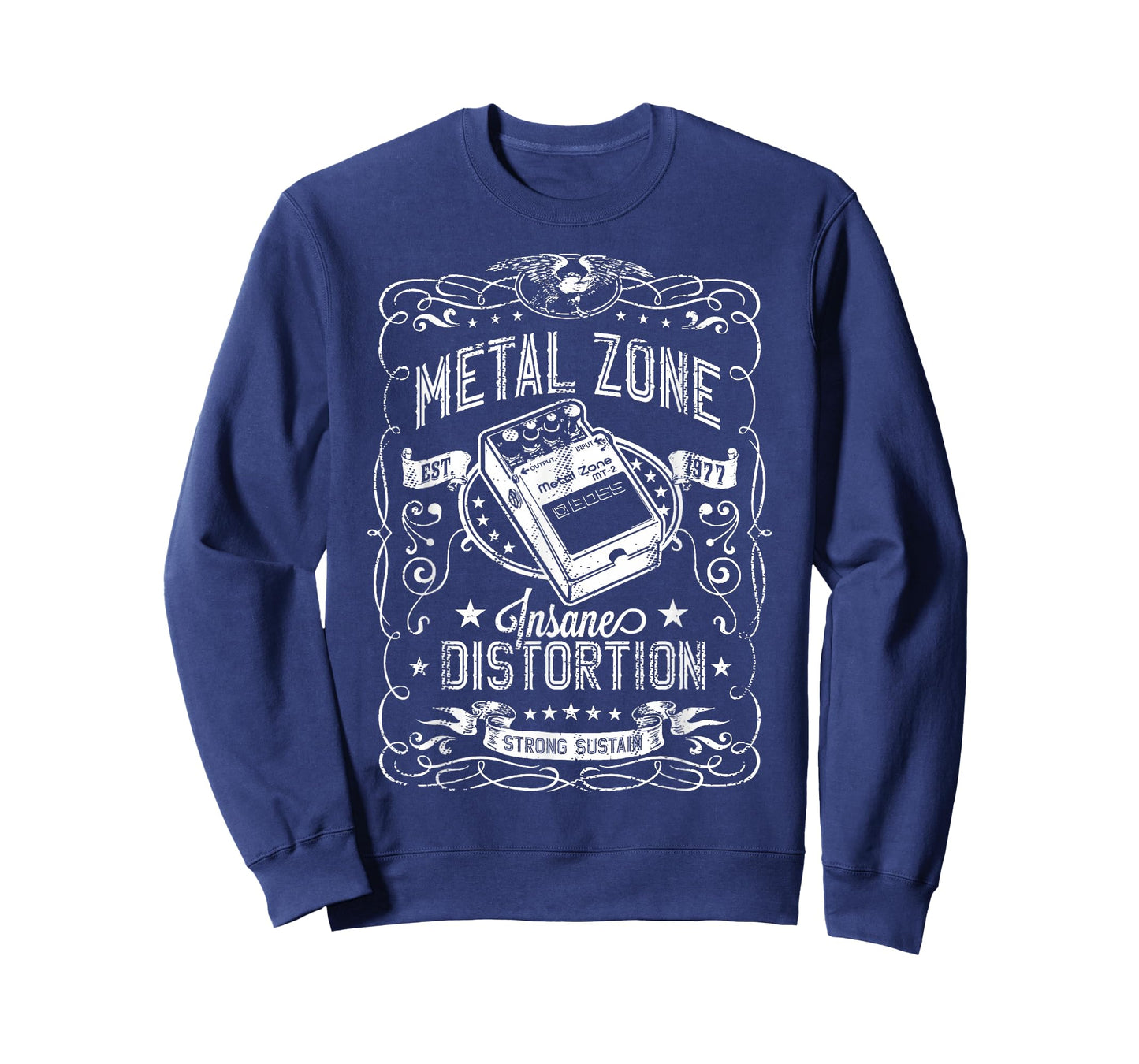Metal Zone Insane Distortion Strong Sustain Guitar T-Shirt
