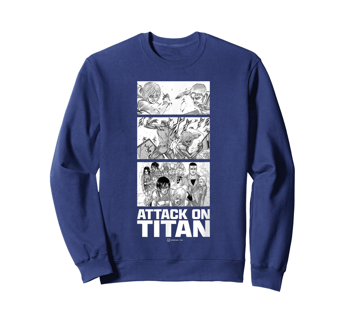 Attack on Titan Annie Leonhart VS Reiner Braun Stack Manga T-Shirt