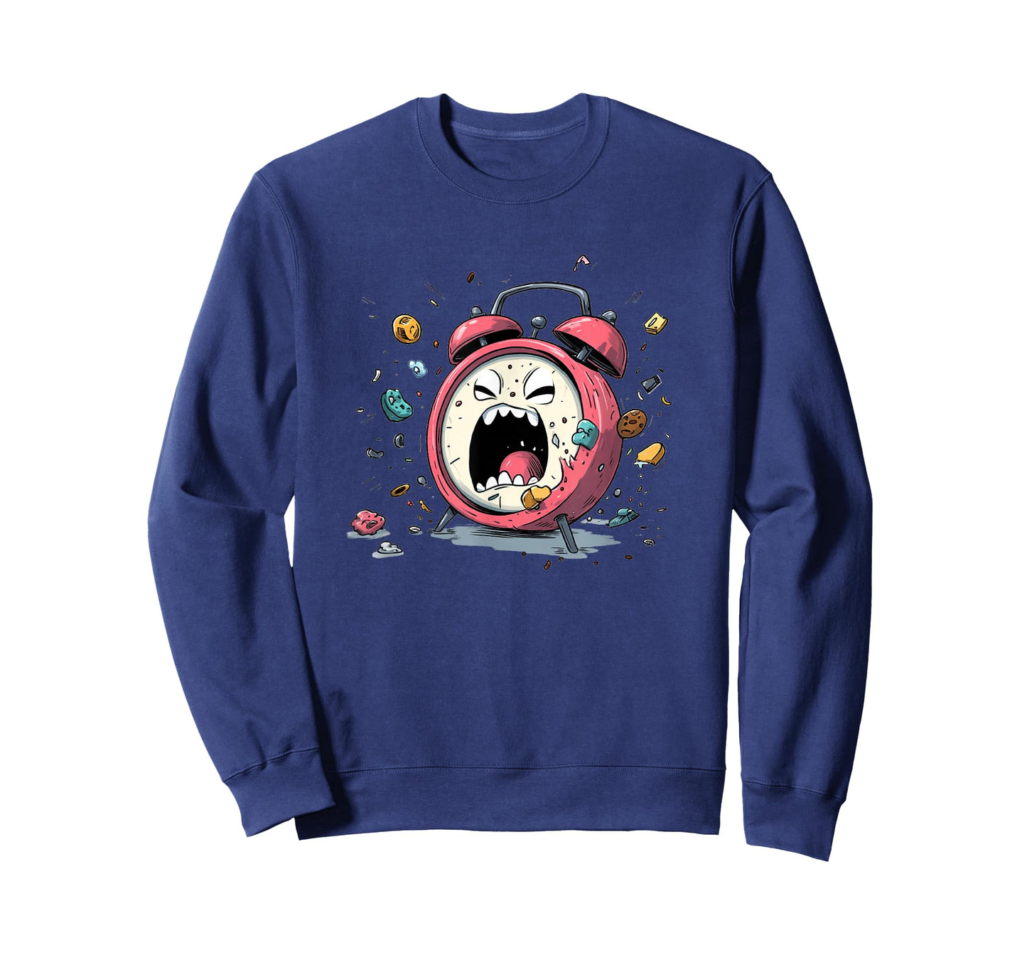 Funny Alarm Clock Graphic for Freaking Out Boys and Girls T-Shirt