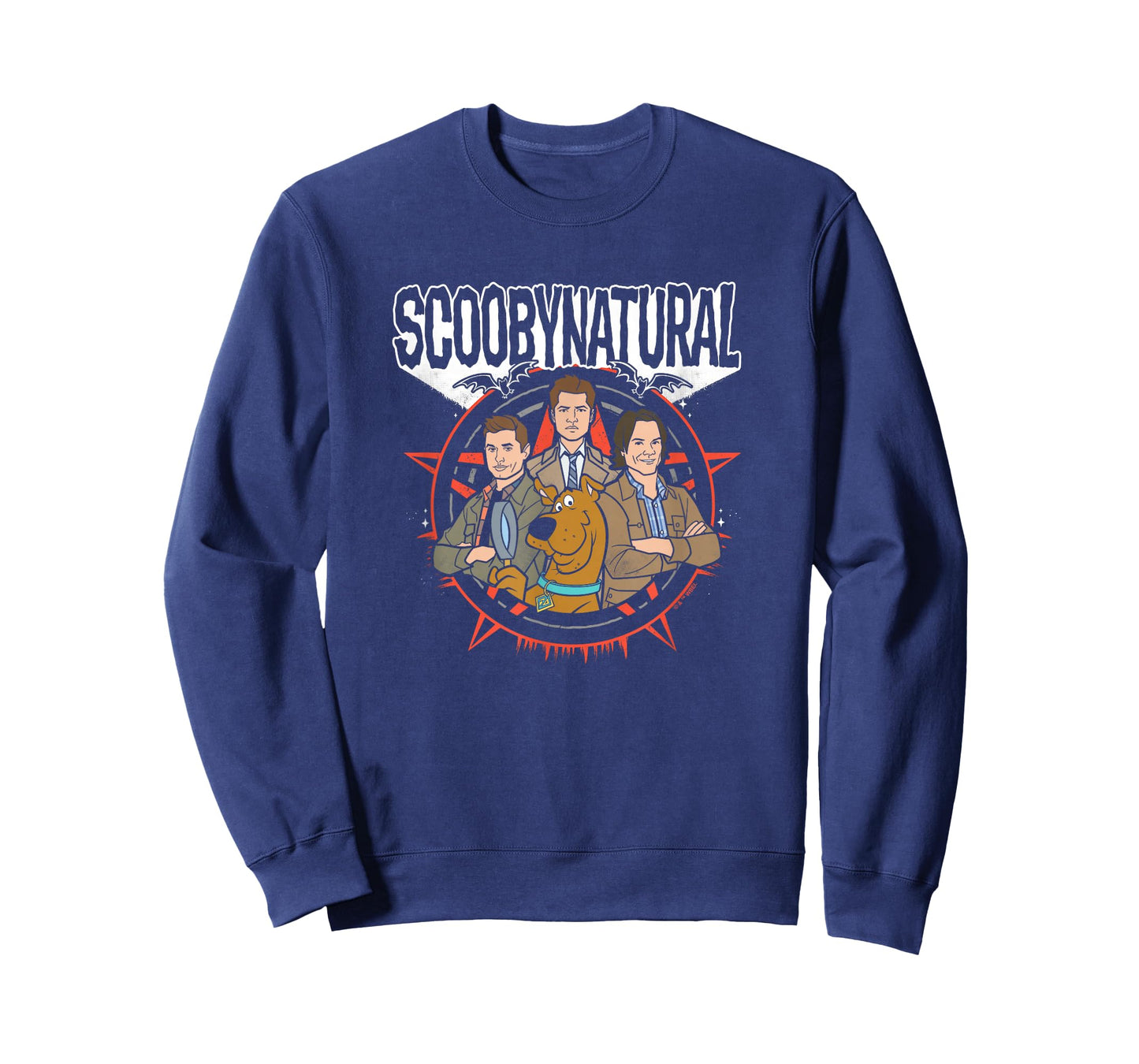 Supernatural T-Shirt - Unisex Adults, Black, S, Short Sleeve, Classic Fit, Cotton, Polyester, Scoobynatural