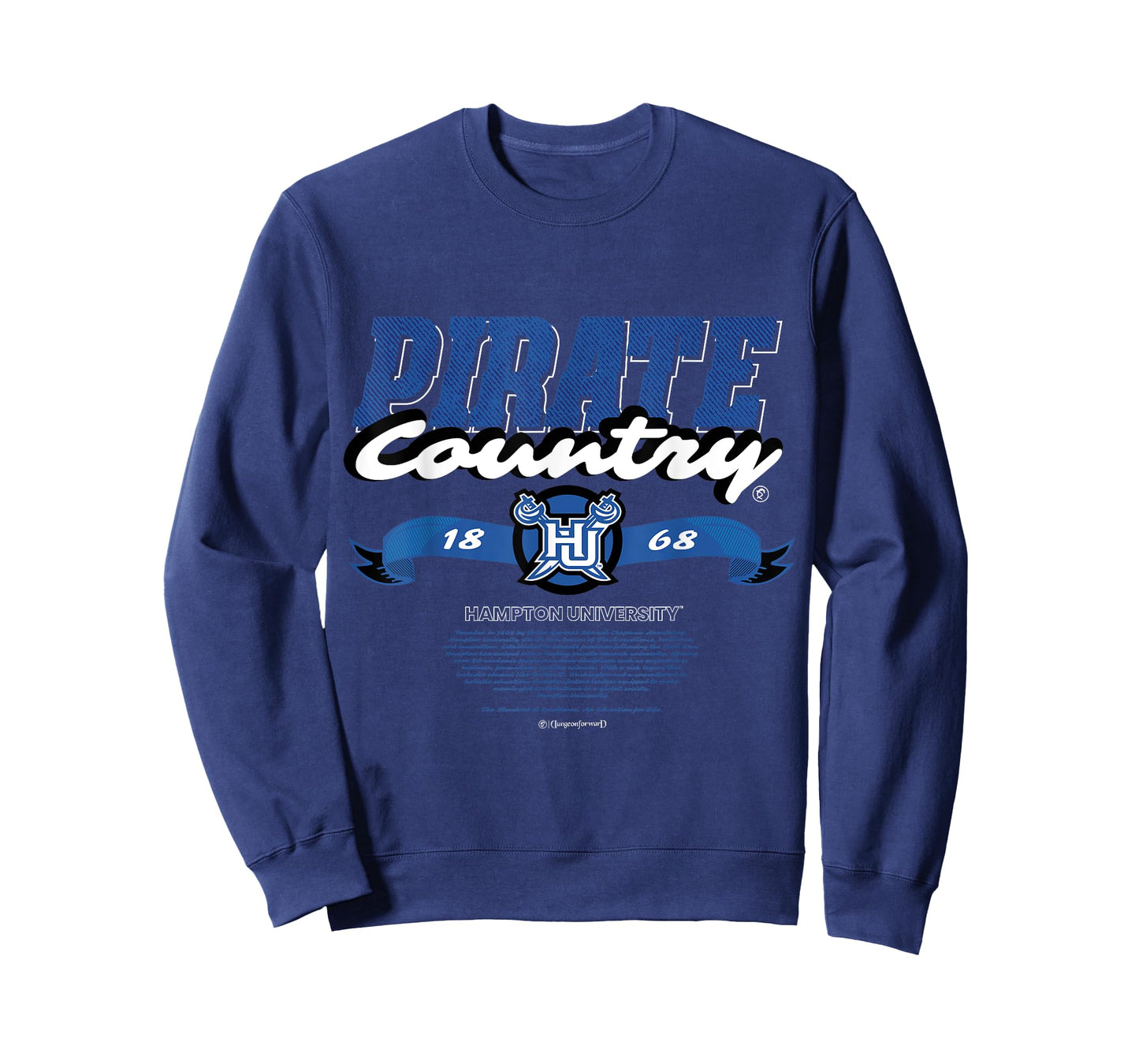 Hampton University - Pirate Country - Yard HBCU T-Shirt