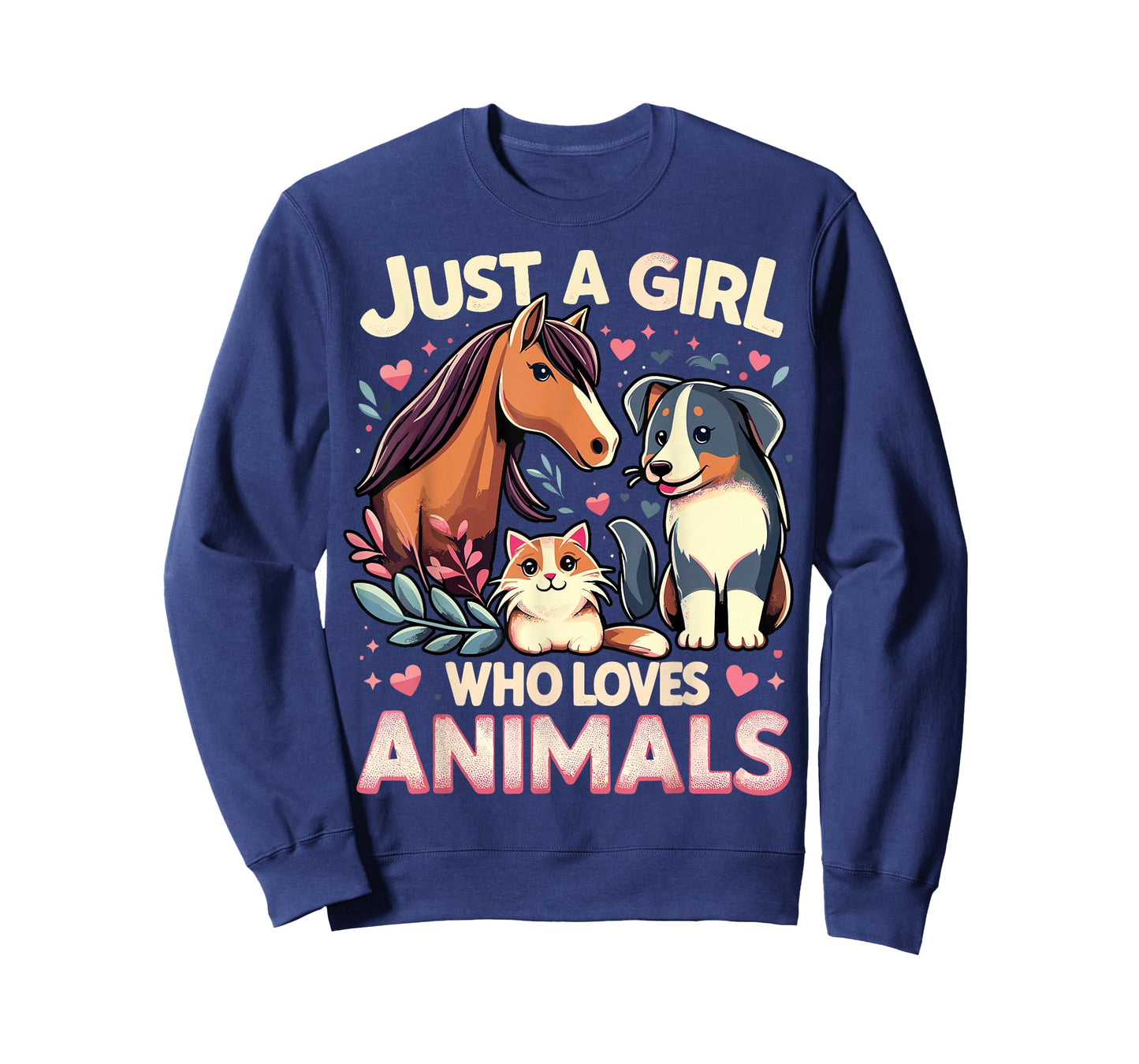 Just A Girl Who Loves Animals T-Shirt