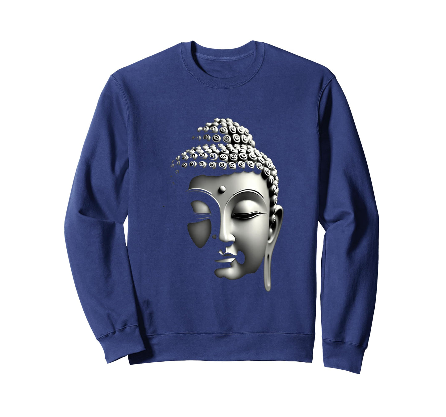 Buddha Head Spiritual Zen Art T-Shirt