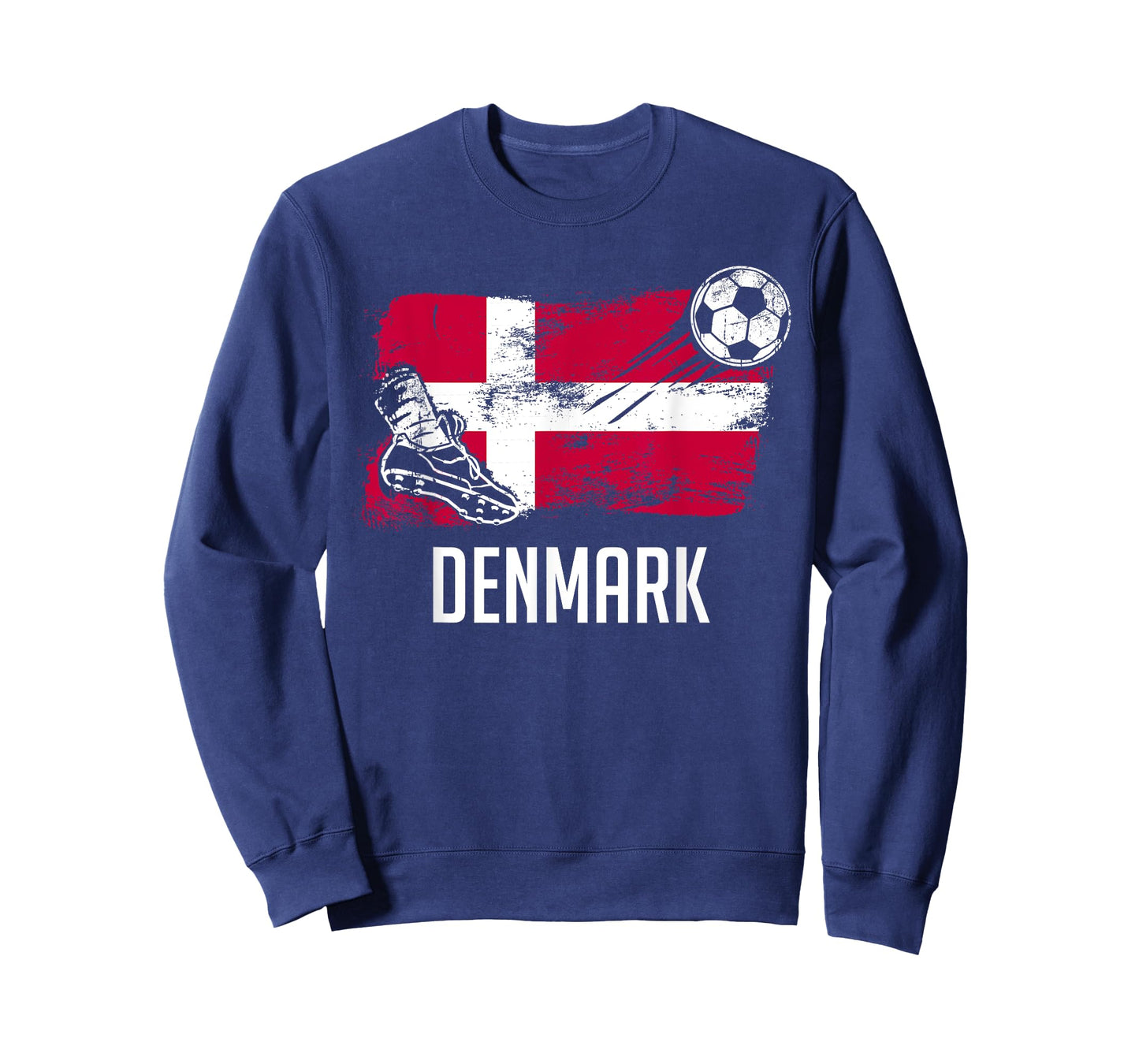 Denmark Flag Jersey Danish Soccer Team Danish T-Shirt