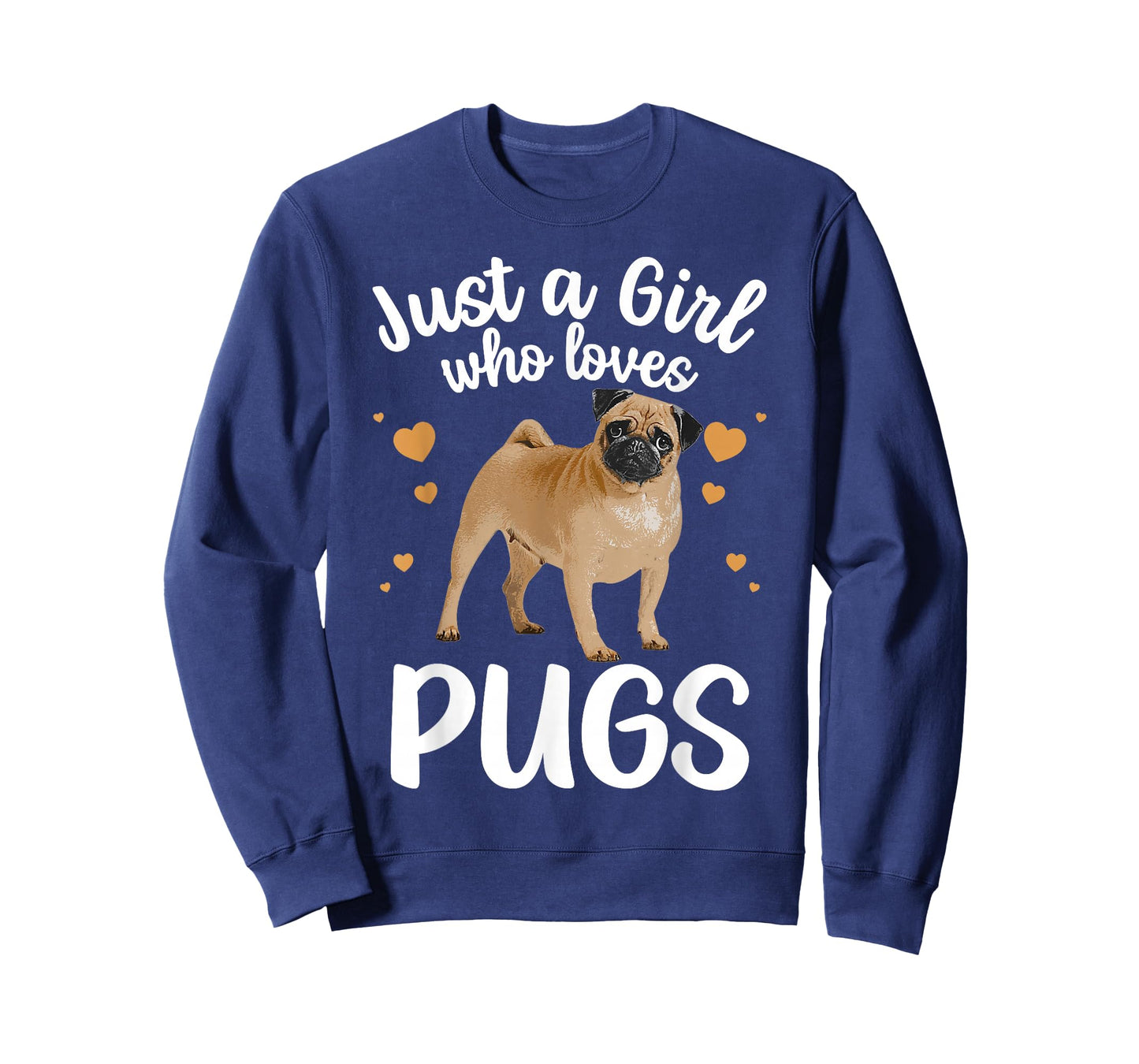 Cool Pug Art for Girls Women Kids Pug Dog Animal Puppy Lover T-Shirt