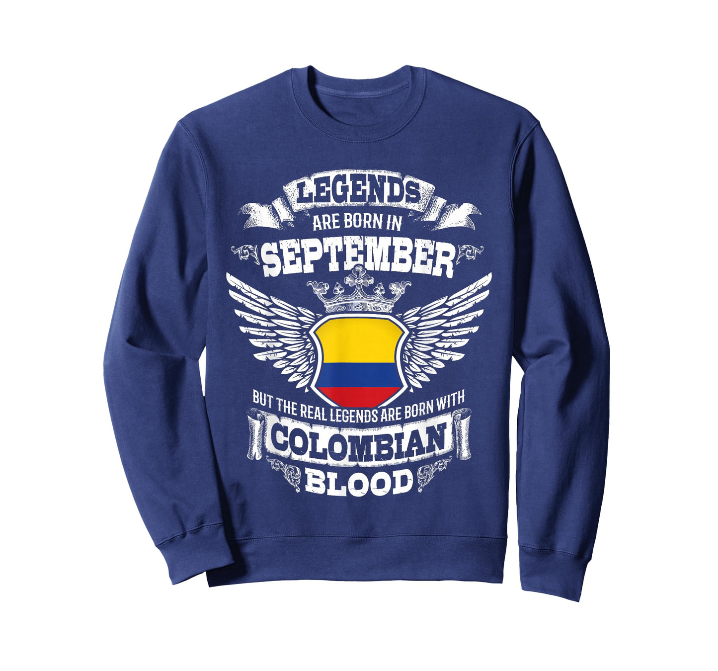 Colombia Colombian Flag Colombians Birthday September Gift T-Shirt