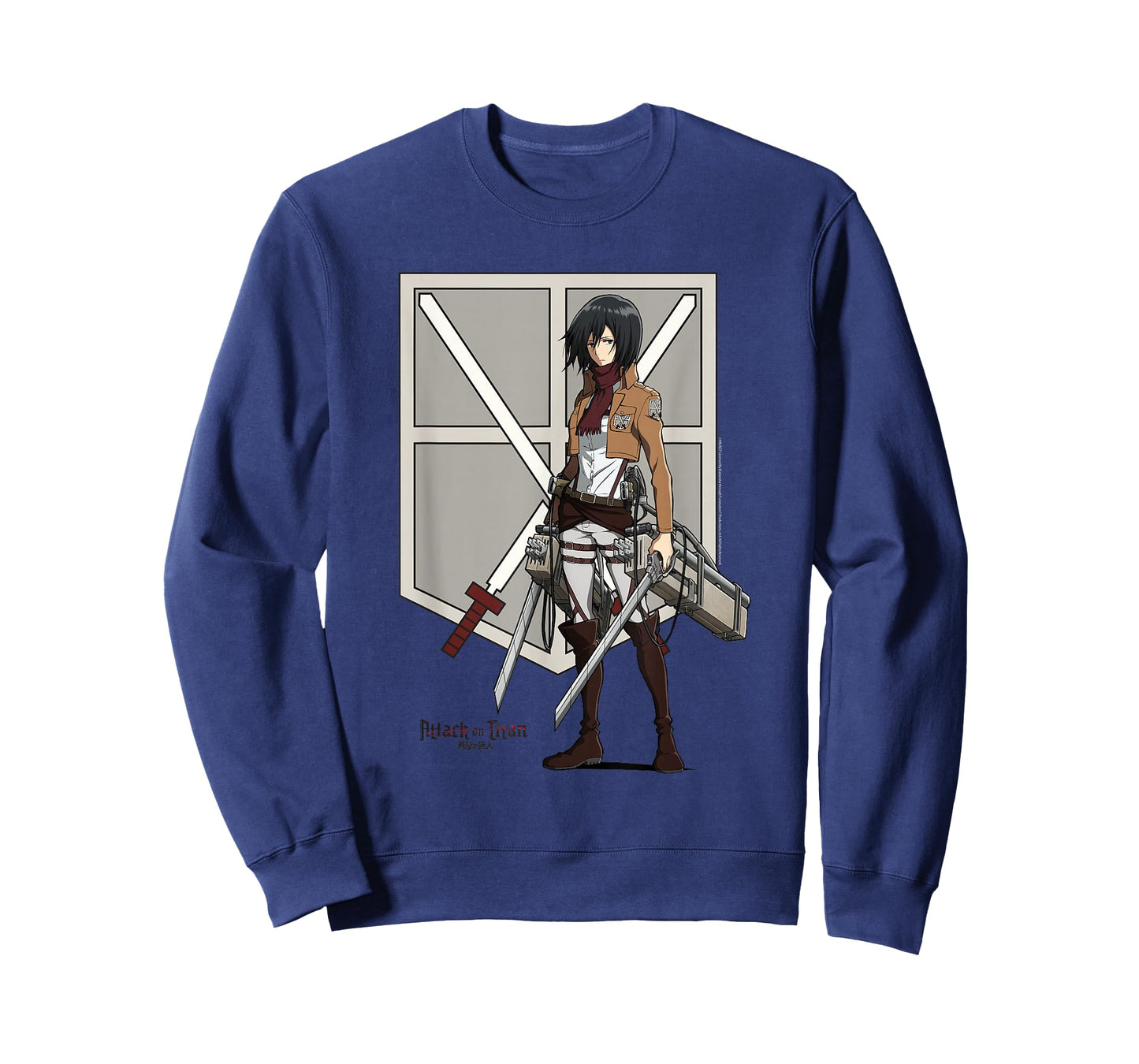 Attack on Titan Eren with Shield AOT Anime T-Shirt